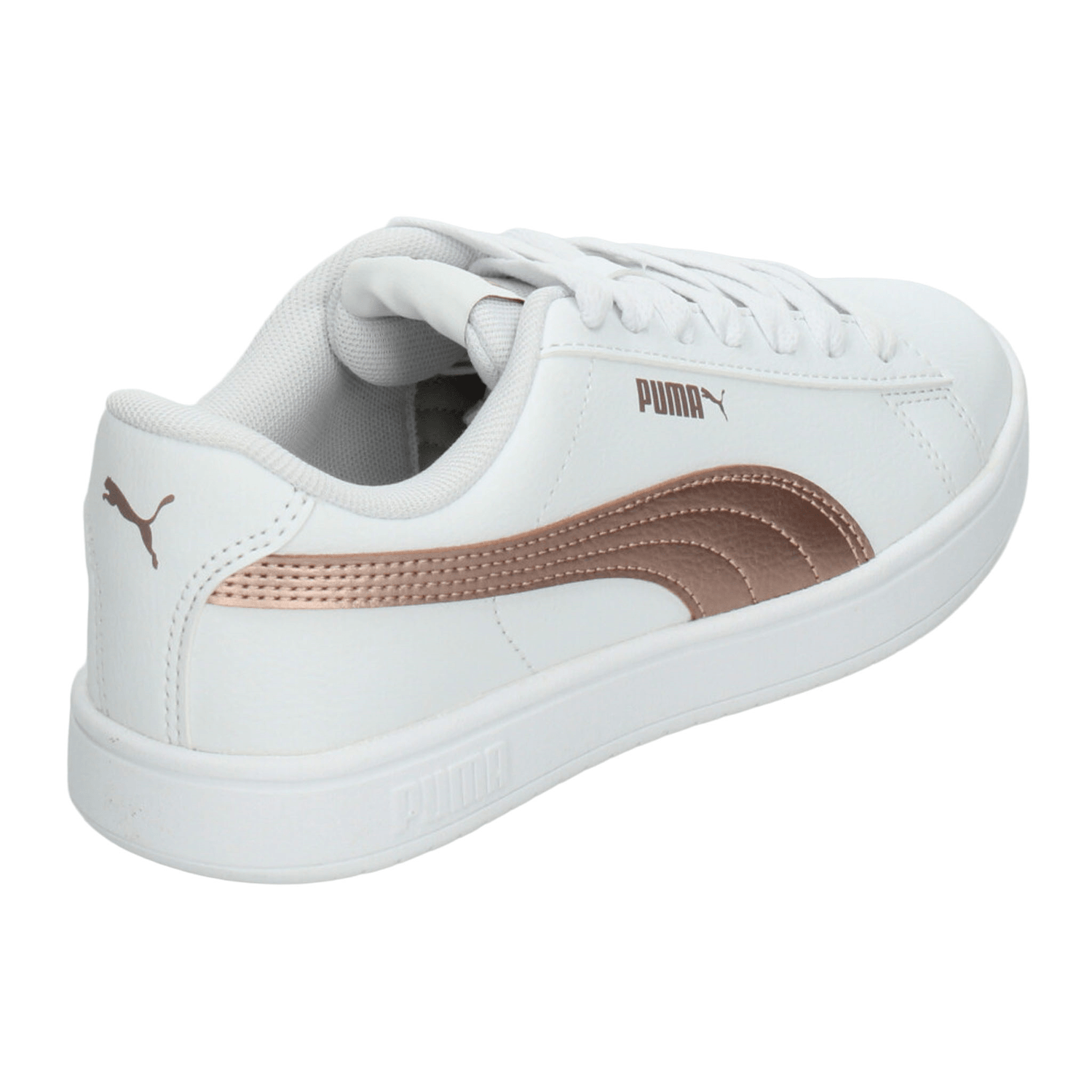 Tenis Puma Rickie Classic Dama Casual Versátil Blanco Mujer — imagen 3