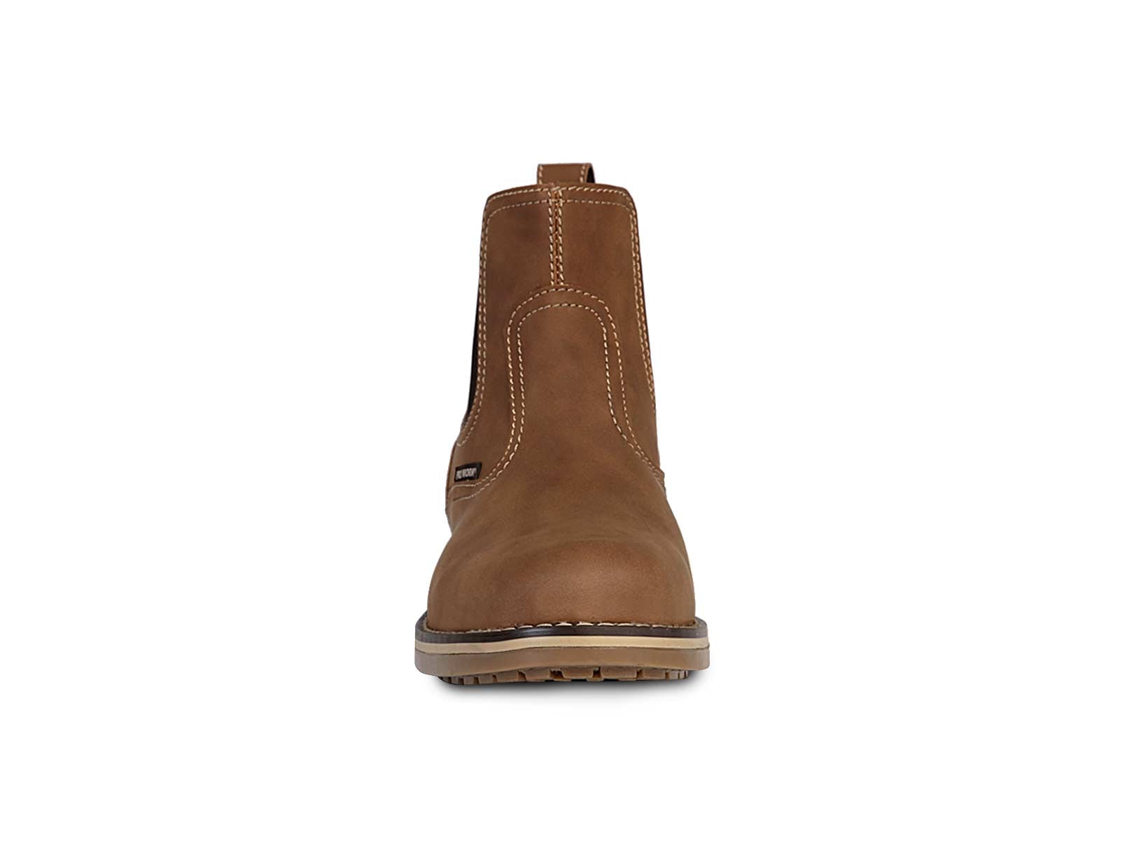 Bota hombre casual Vestir botin PRO WORK 89705 coax Canela — imagen 12