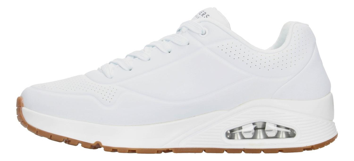 Tenis Skechers Hombre Casual Blanco Caballero — imagen 4