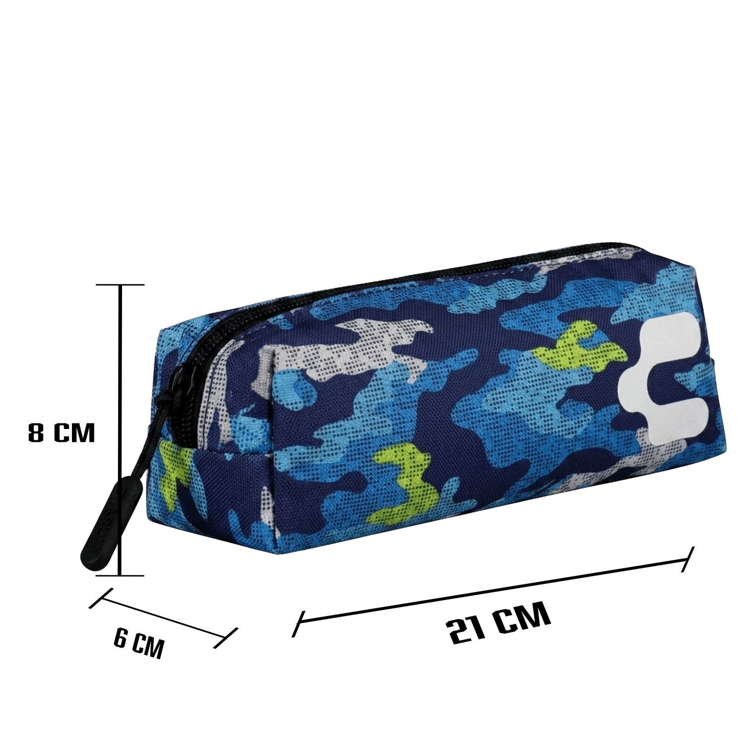 Set de Mochila Niño Charly Camuflaje Azul Escolar Lonchera Infantil — imagen 8