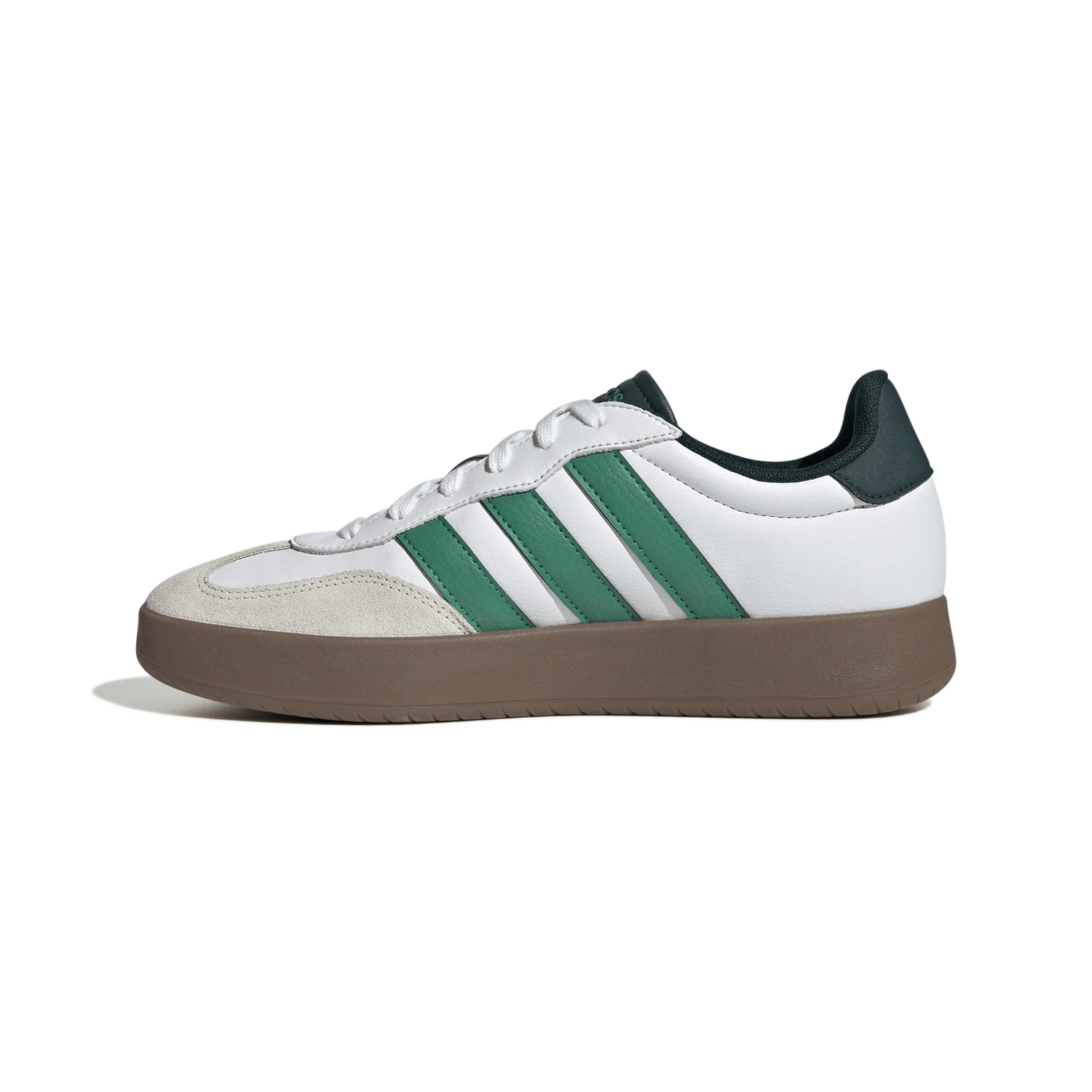 Tenis Adidas Barreda Hombre Blanco Verde Casual Para Caballero — imagen 5