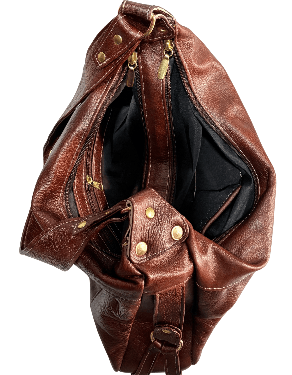 Bolsa De Piel Legitima Suave De Dama Original Multifuncional Jf75 — imagen 9