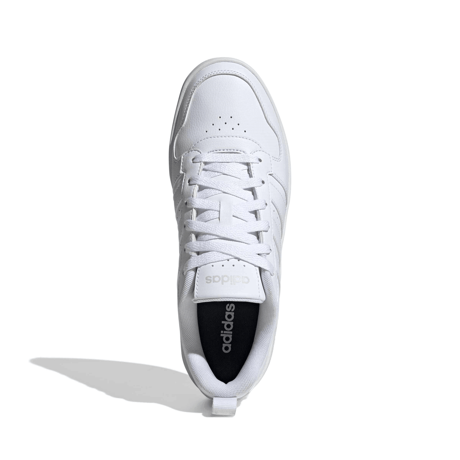 Tenis Adidas Courtwave Hombre Blanco Casual Escolar Cintas Caballero — imagen 8