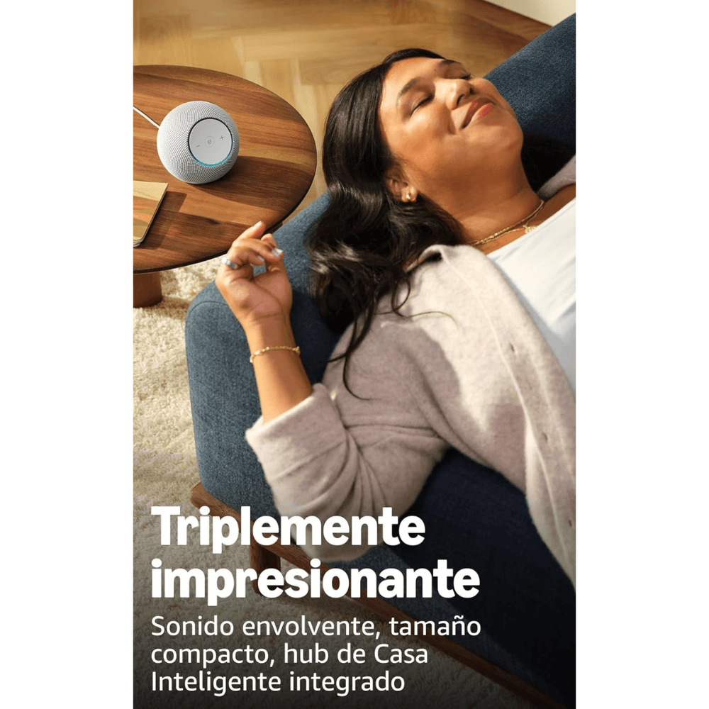 Bocina Alambrica Amazon Echo Dot Max - Negro — imagen 4