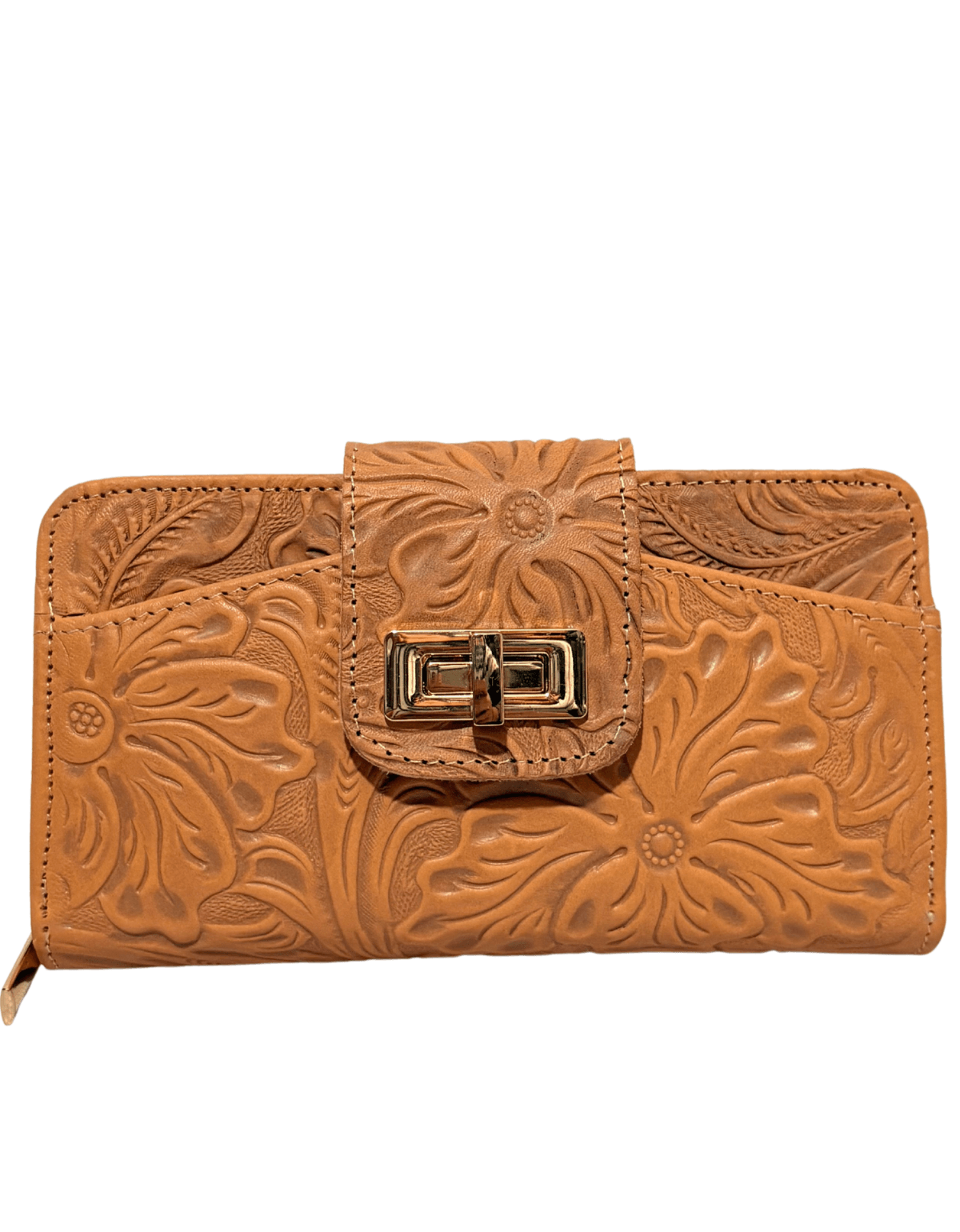 Cartera Billetera Monedero De Dama Piel Legitima Jazmin — imagen 5