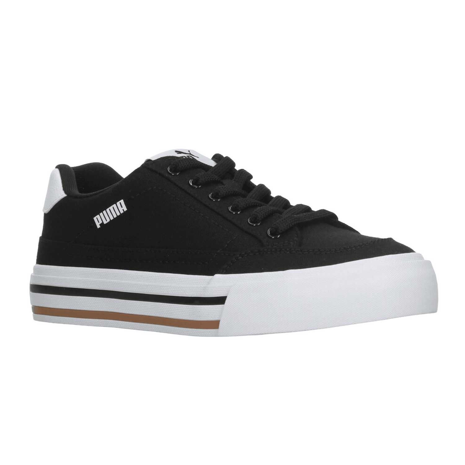 Tenis Puma Court Classic Dama Negro Casual Para Mujer — imagen 3
