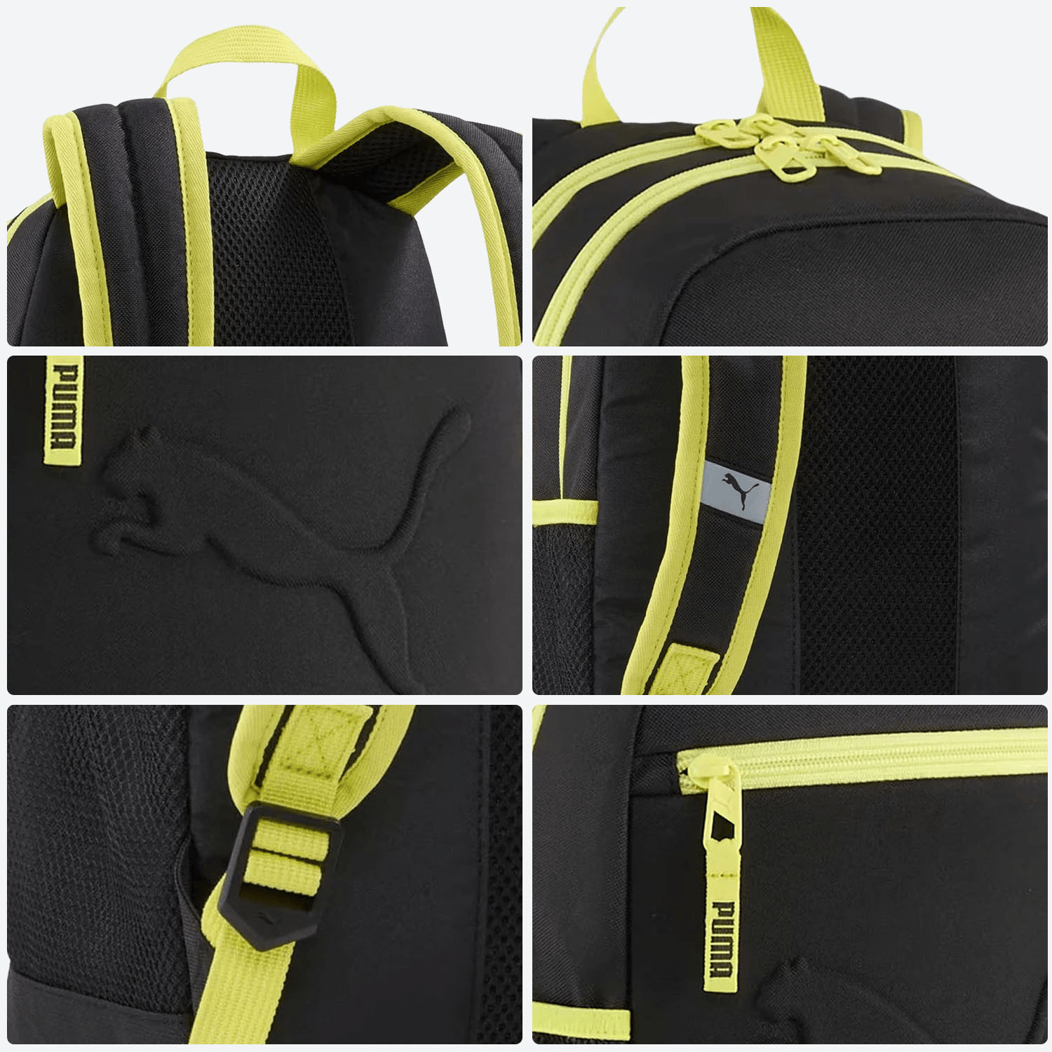 Mochila Puma Buzz Negro Escolar Unisex — imagen 4