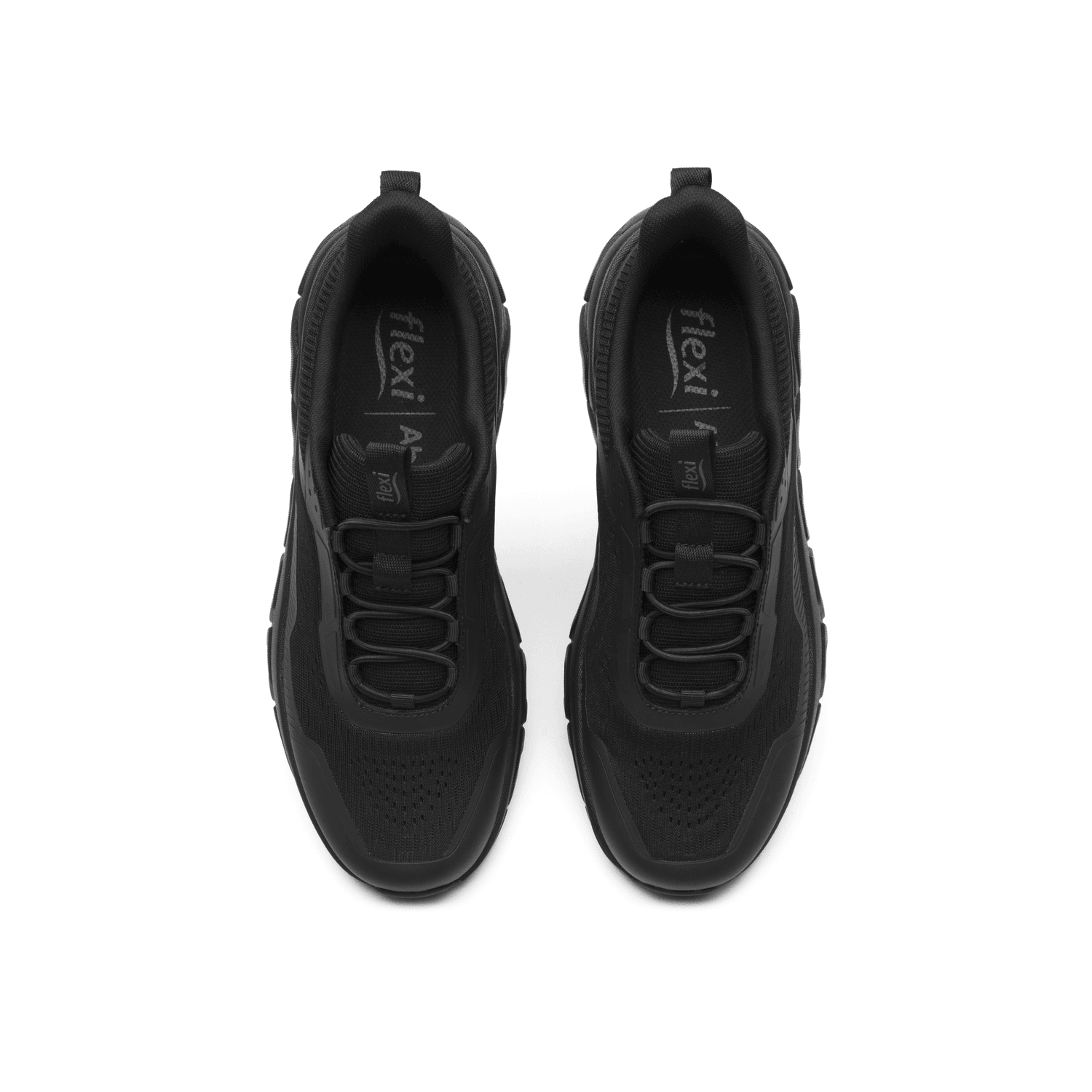 Tenis Flexi Kumori Hombre Negro Deportivo Cómodo Caballero — imagen 9