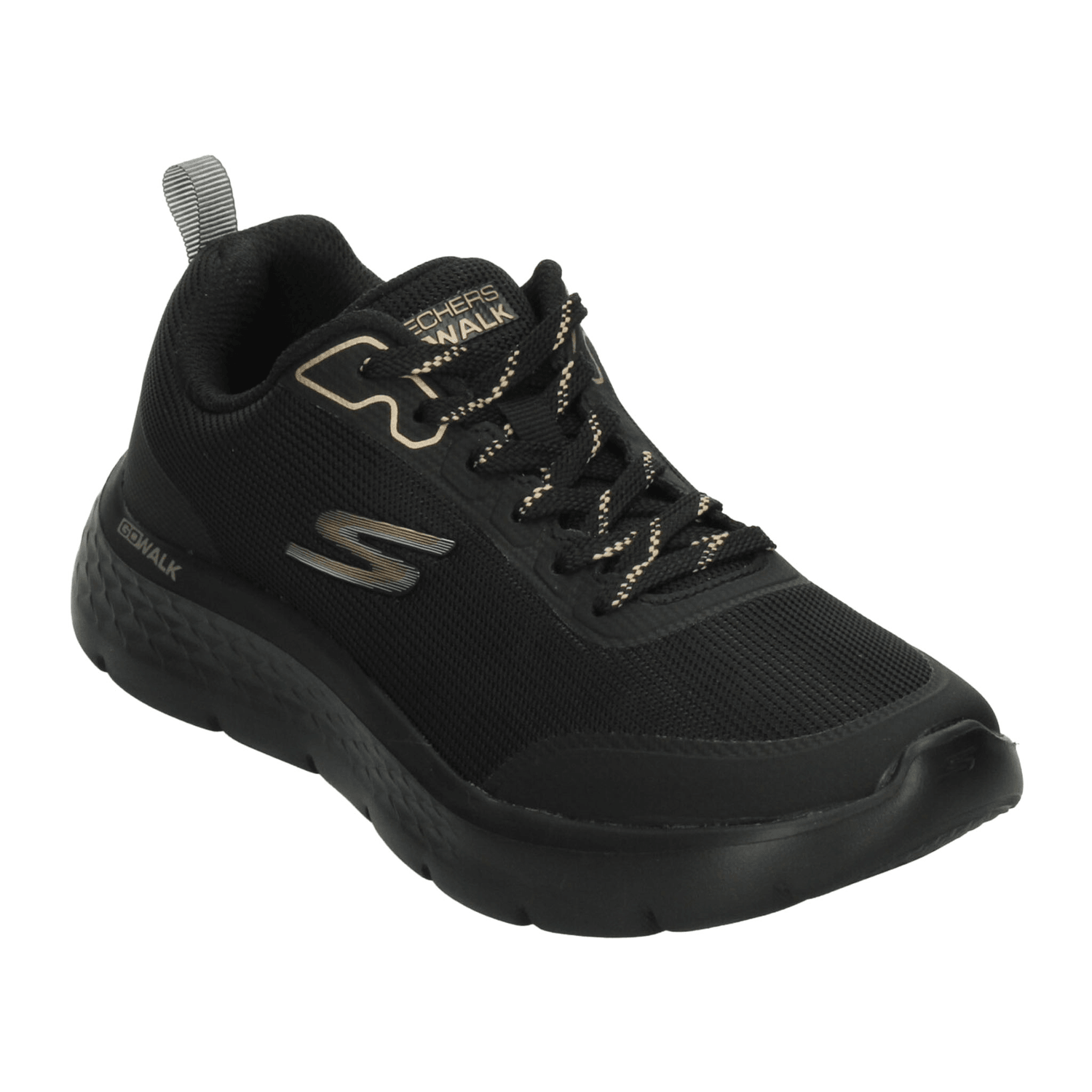 Tenis Skechers Go Walk Dama Deportivo Running Negro Mujer — imagen 4