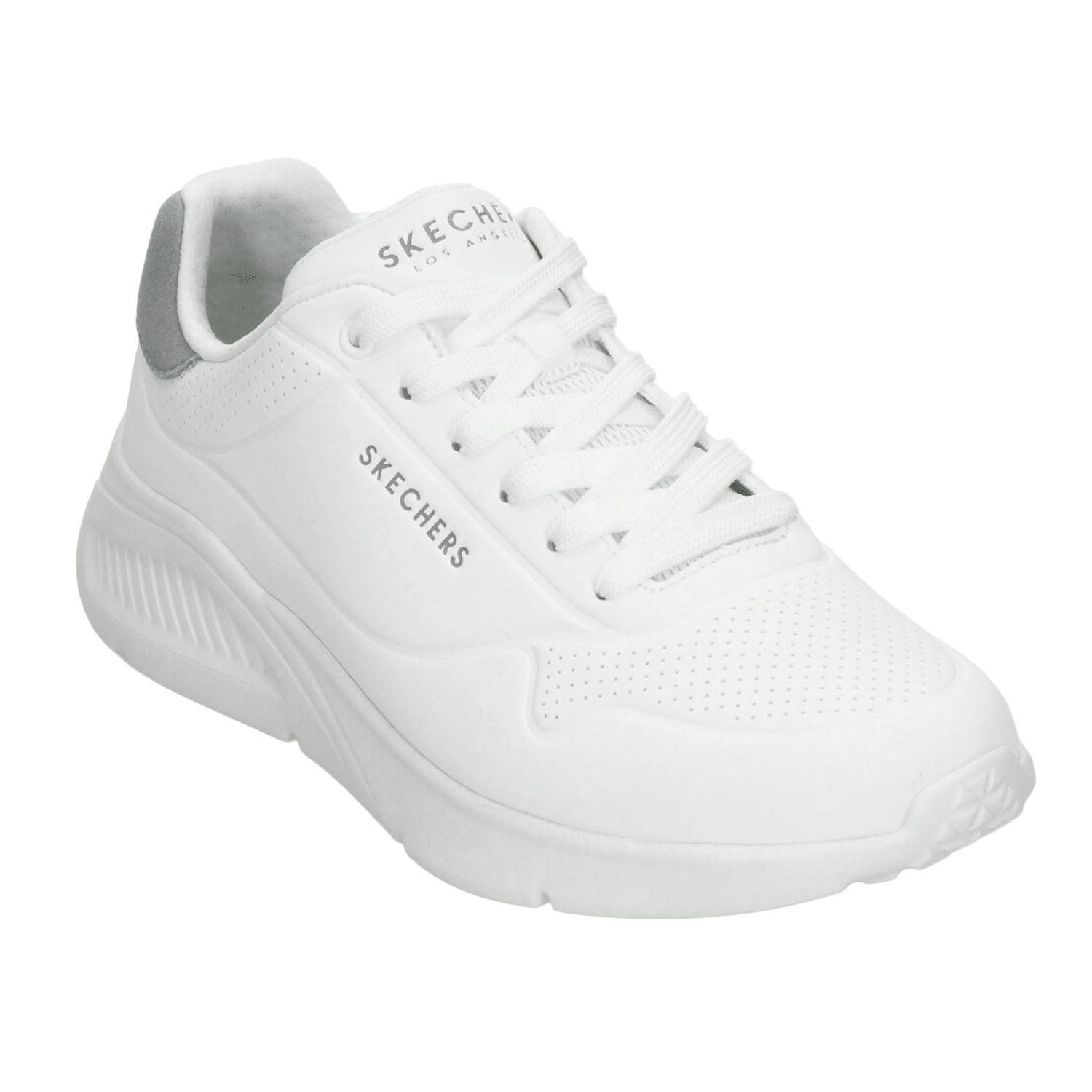 Tenis Hombre Skechers Uno Lite Blanco Casual Caballero — imagen 5