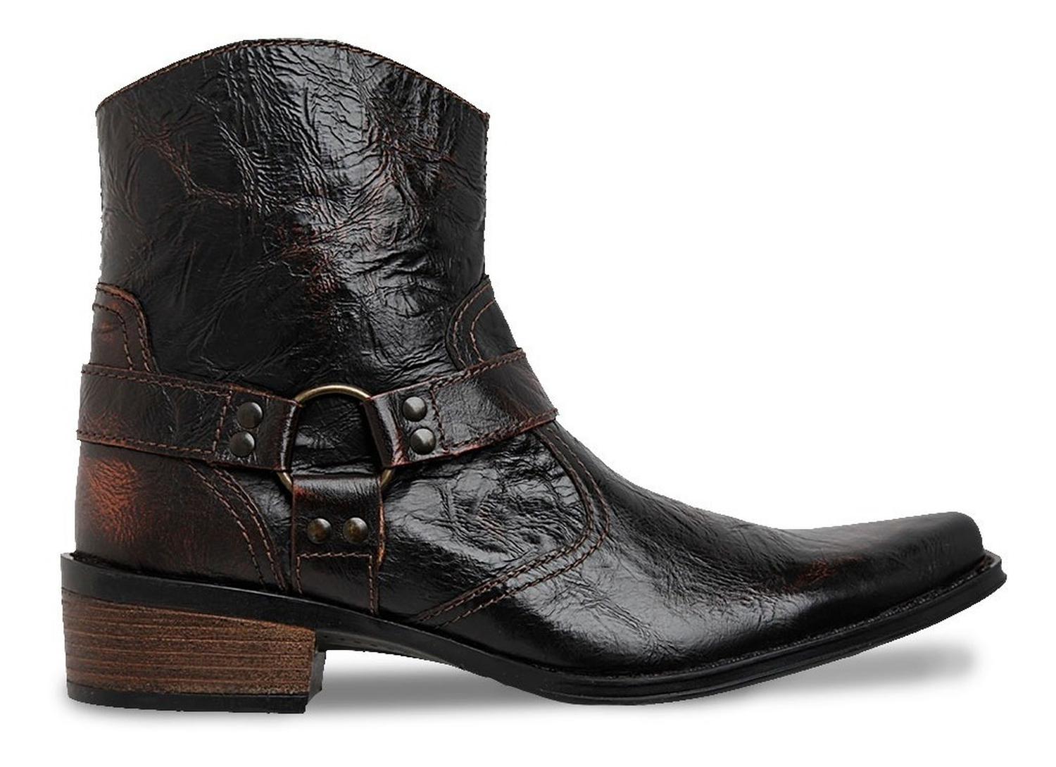Botin Vaquero Hombre Urban Cowboy Café 40705 — imagen 1