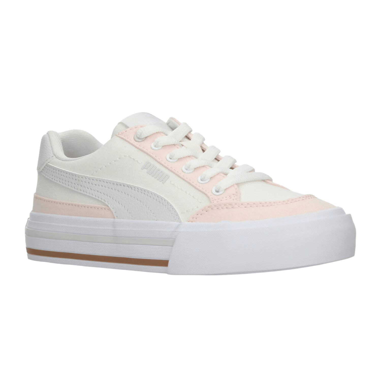 Tenis Puma Court Classic Dama Casual Off White Mujer — imagen 2