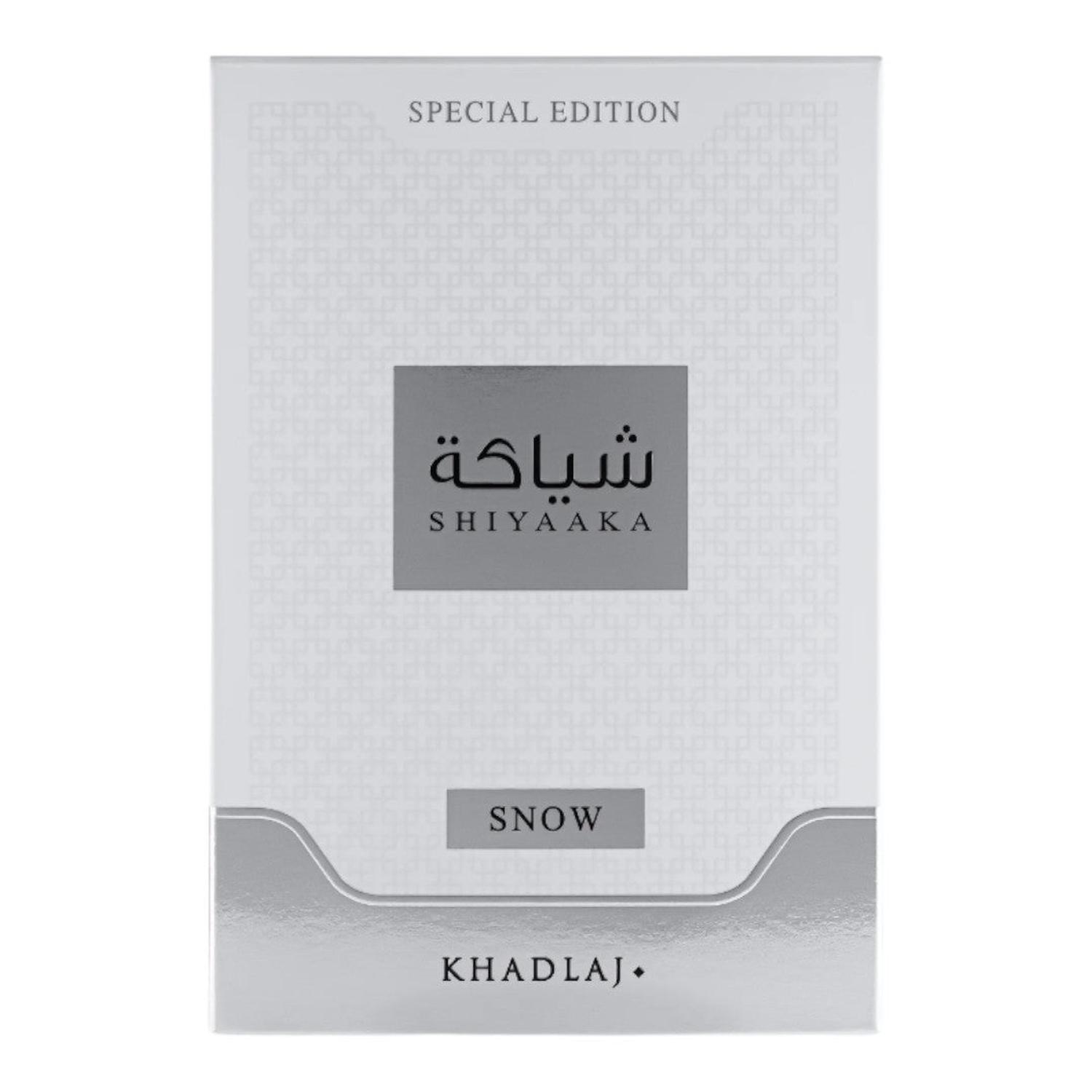 KHADLAJ SHIYAAKA SNOW SPECIAL EDITION EDP 100 ML — imagen 2