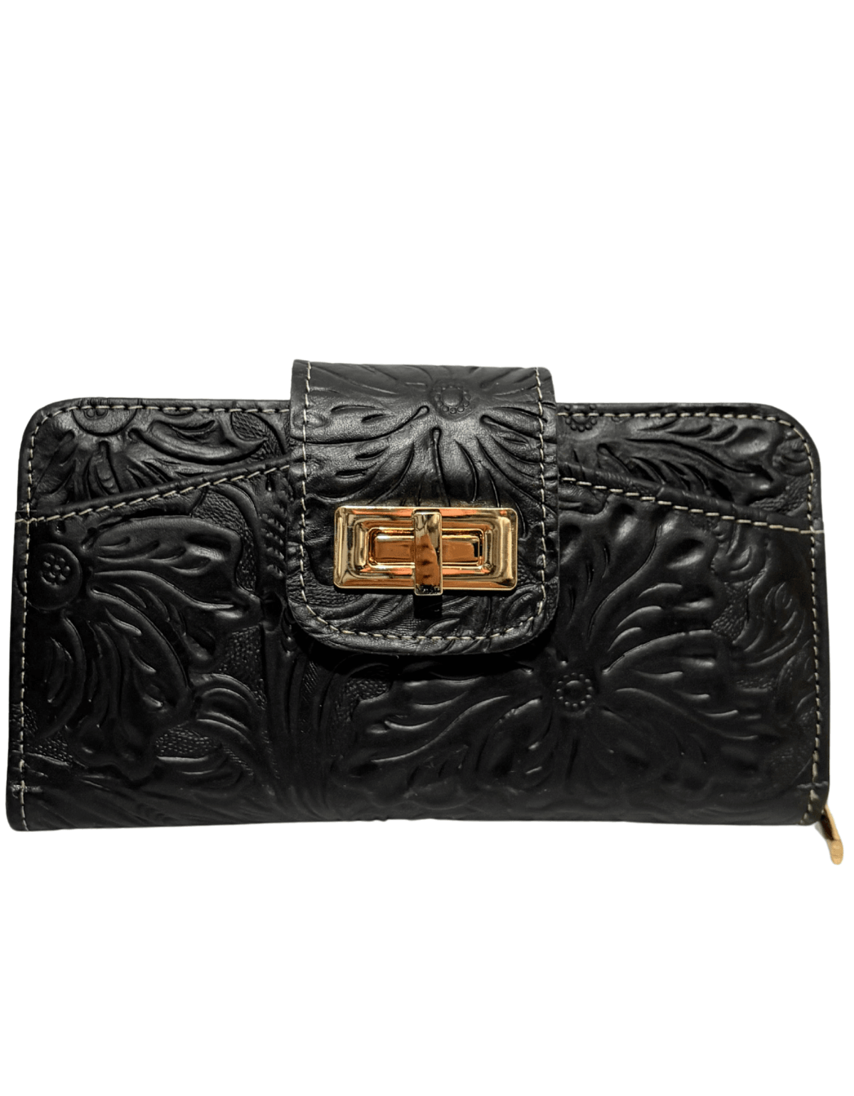 Cartera Billetera Monedero De Dama Piel Legitima Jazmin — imagen 13
