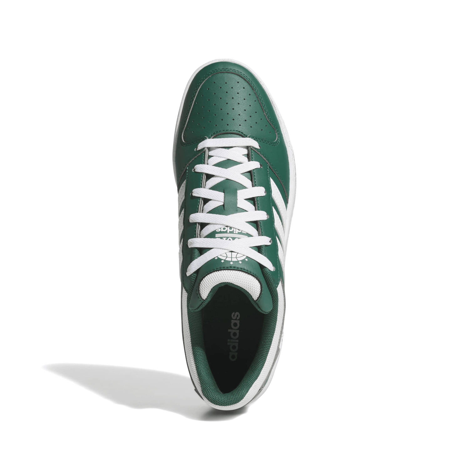 Tenis Adidas Hoops Classic Hombre Verde Casual Para Caballero — imagen 8