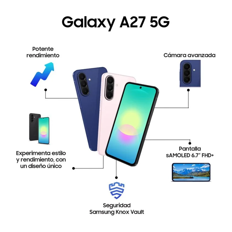 Celular Samsung Galaxy A27 6 RAM + 128 GB — imagen 6