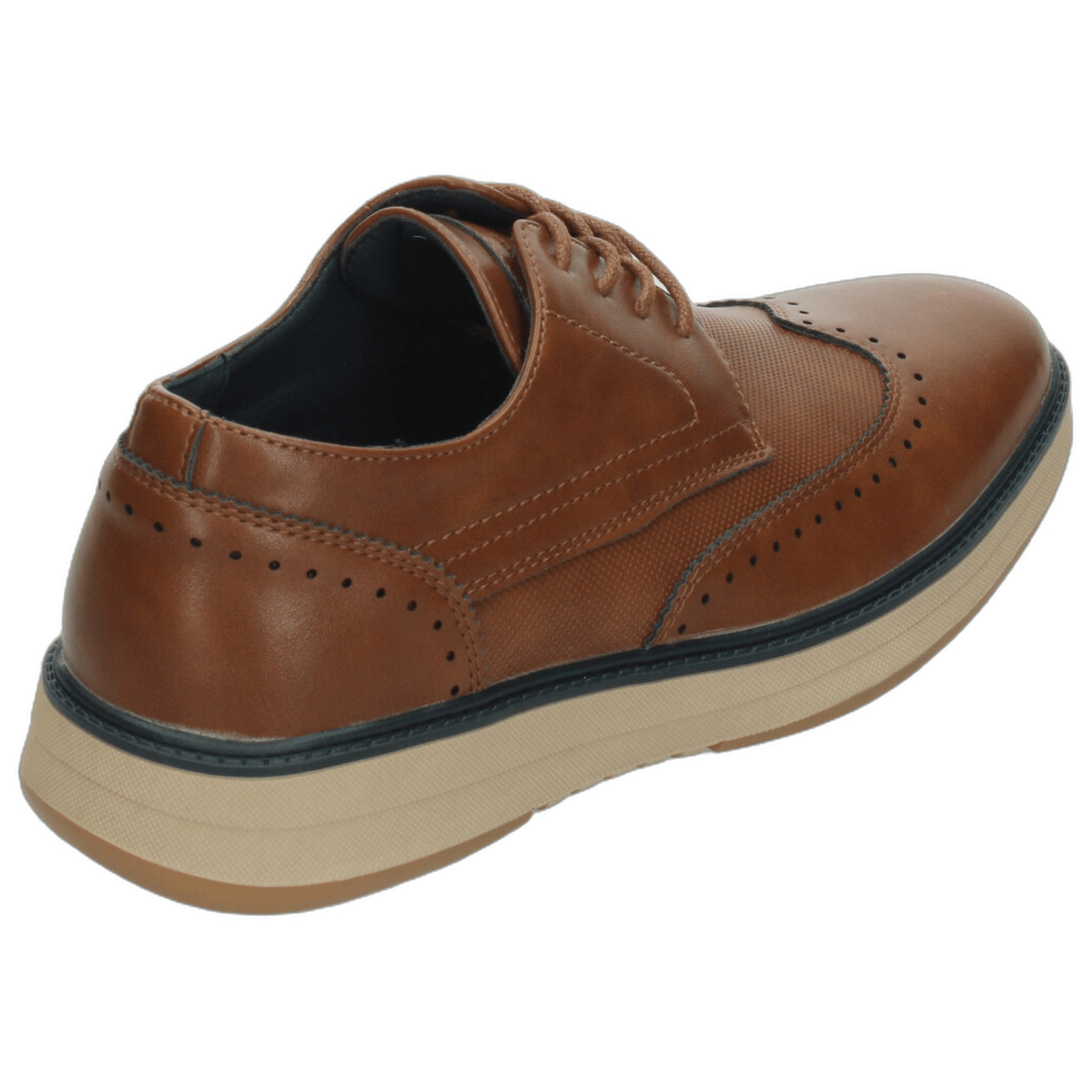 Zapato Ozono Hombre Café Casual Para Caballero — imagen 4