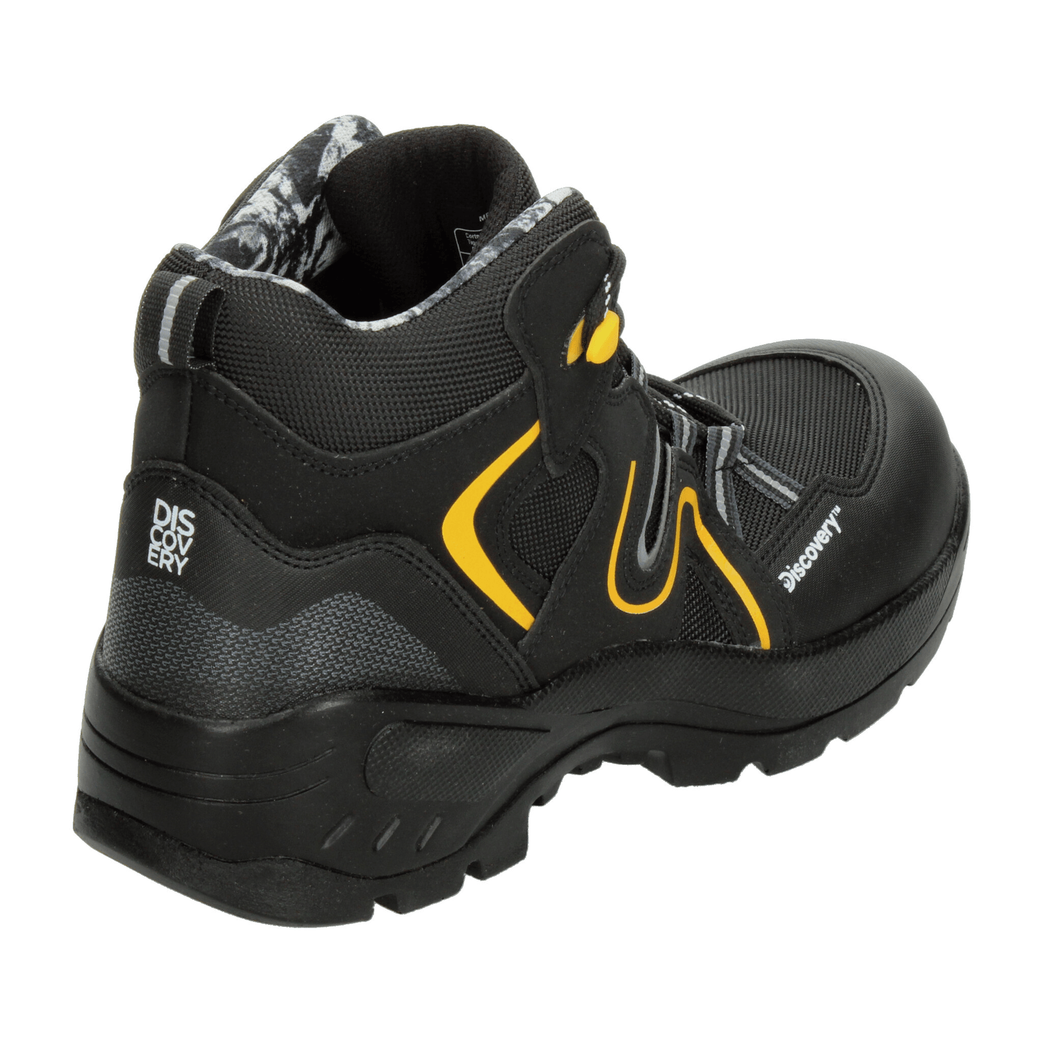Bota Hombre Discovery Negro Industrial Caballero — imagen 4