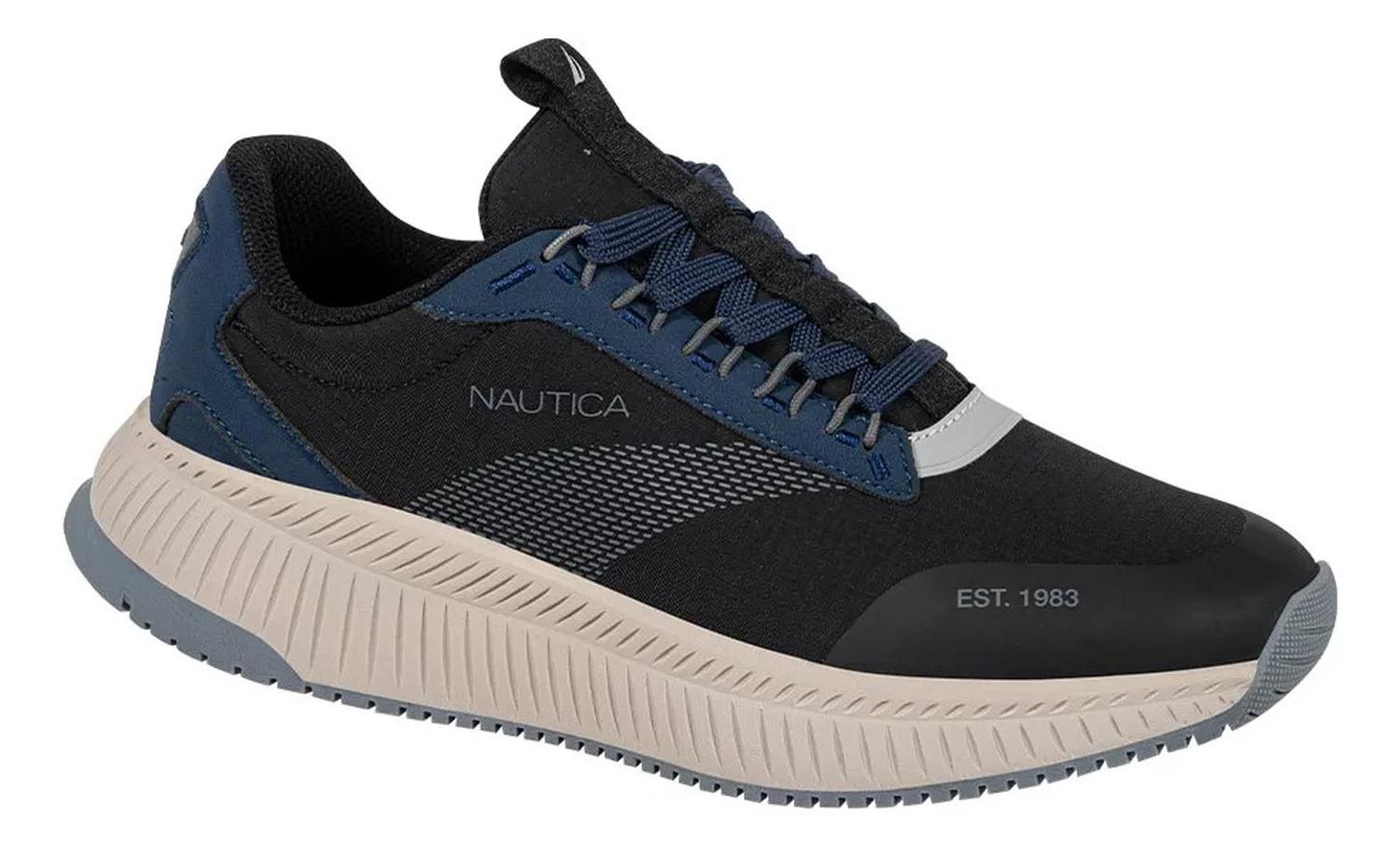 Tenis Nautica Caballero Sport Confort Lona Est.1983 1274175 — imagen 2