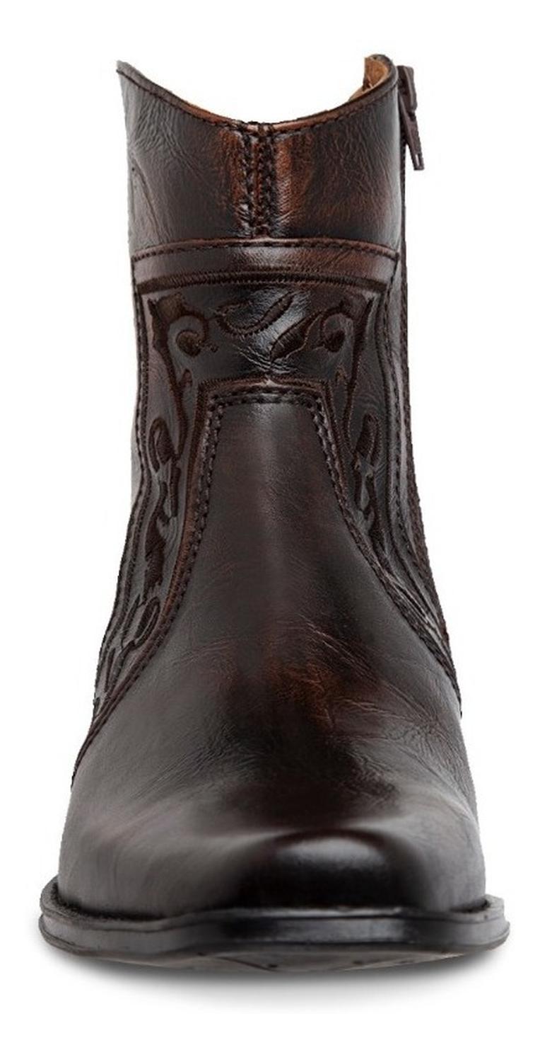 Botin Vaquero Hombre Urban Cowboy Café 40704 — imagen 3