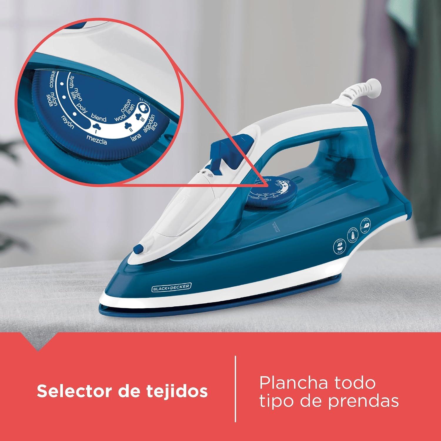 Plancha de Vapor Black and Decker IRBD350 1200 W Cerámica — imagen 7