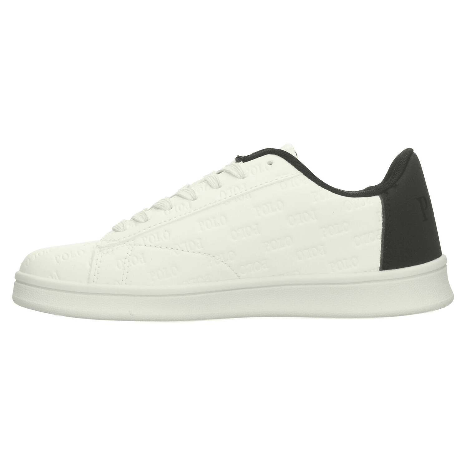 Tenis Polo Dama Off White Negro Casual Para Mujer — imagen 6