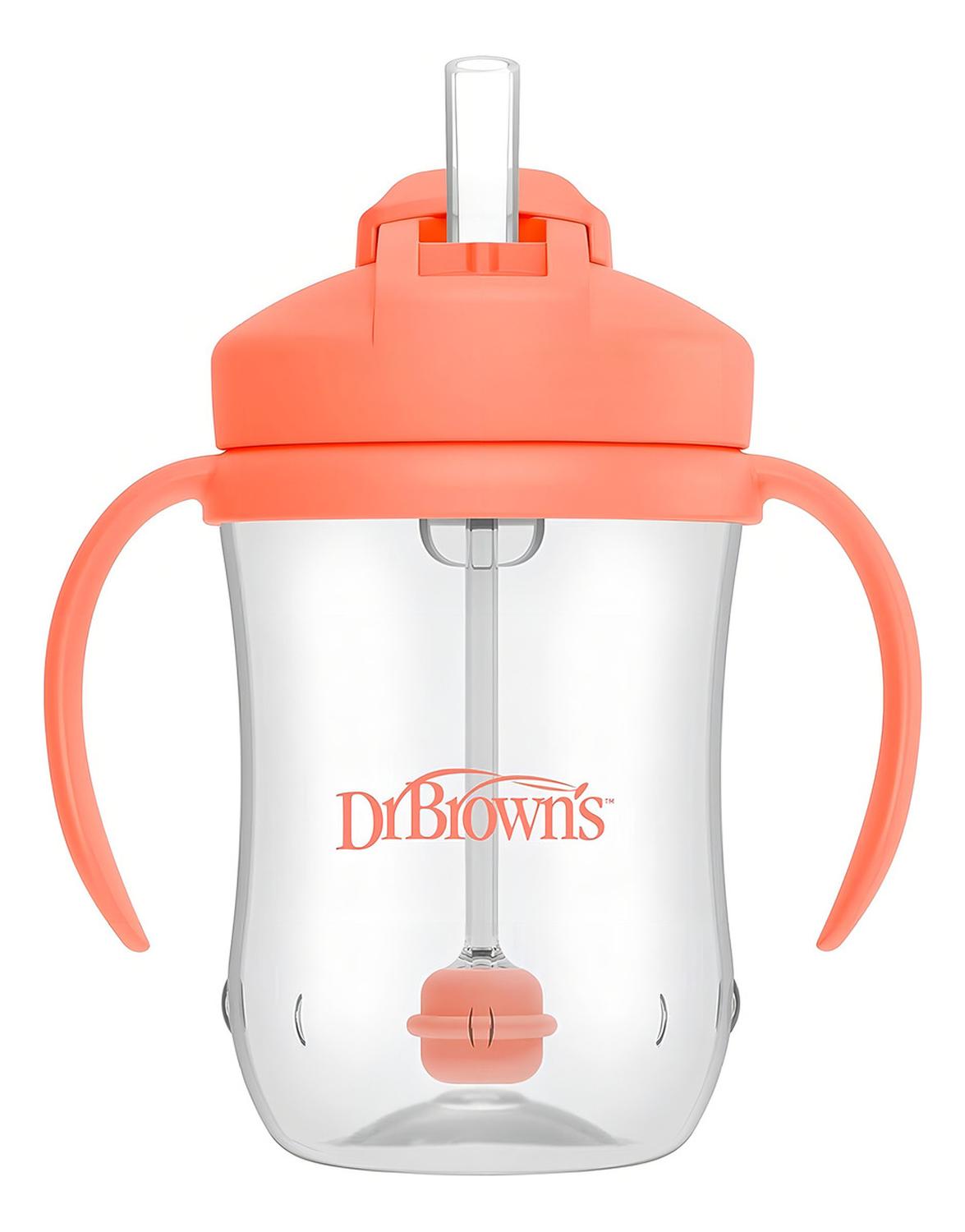 Vaso Con Popote Antiderrames Dr Browns 270ml/9oz 6m — imagen 1