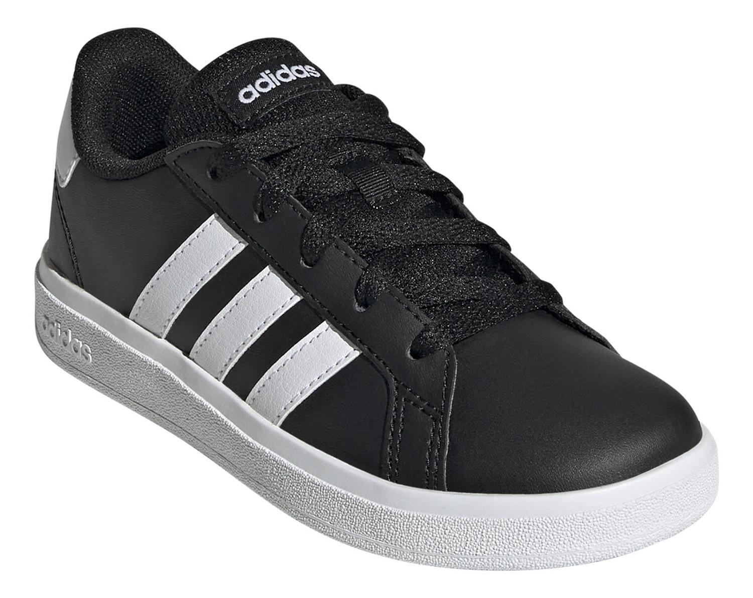 Tenis Hombre Adidas Grand Court Negro Blanco Casual Caballero — imagen 3
