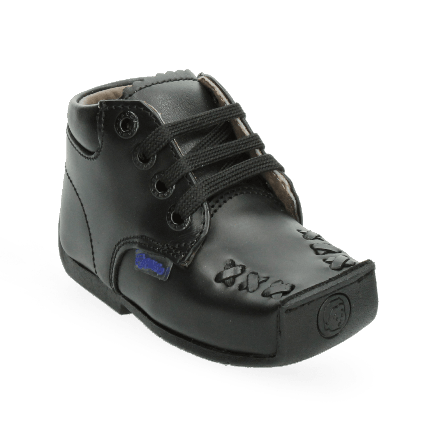 Zapato Pingo Niño Negro Cintas Primeros Pasos Gateador Casual Infantil T11-14 — imagen 6