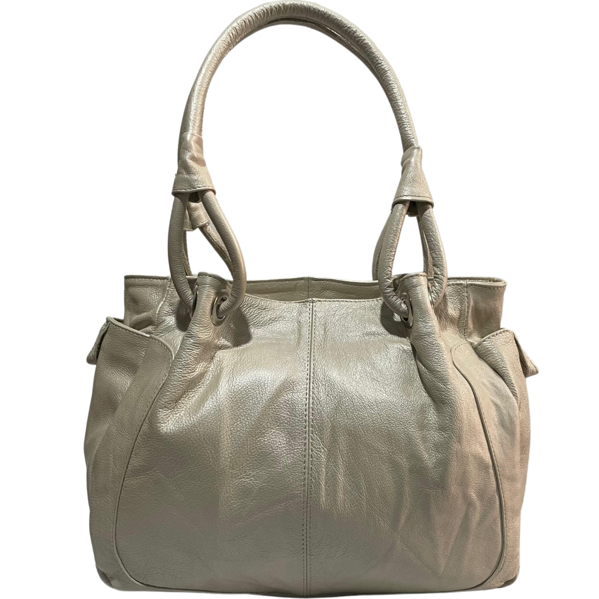 Bolsa De Piel Cuero Genuino Para Mujer Tendencia De Moda Ale — imagen 18