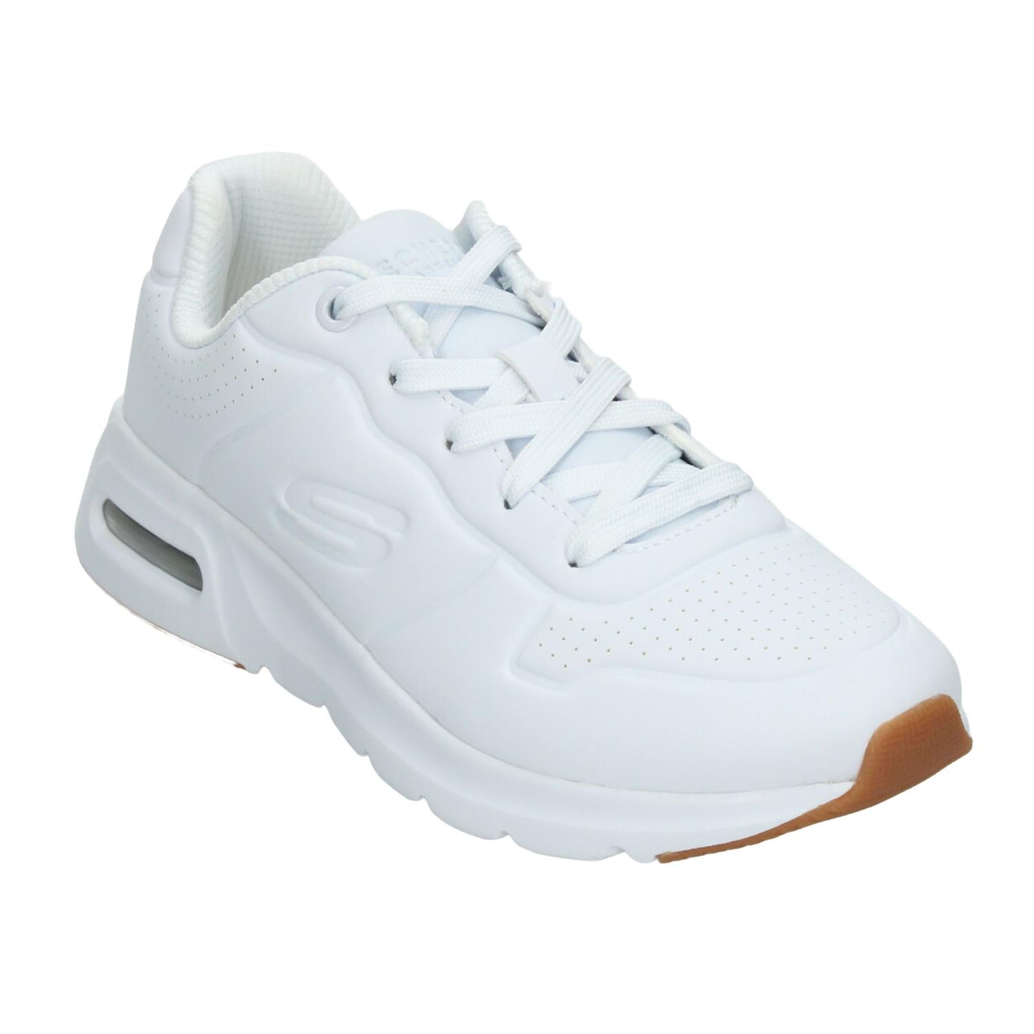 Tenis Dama Skechers Street Uno Blanco Casual Mujer — imagen 5