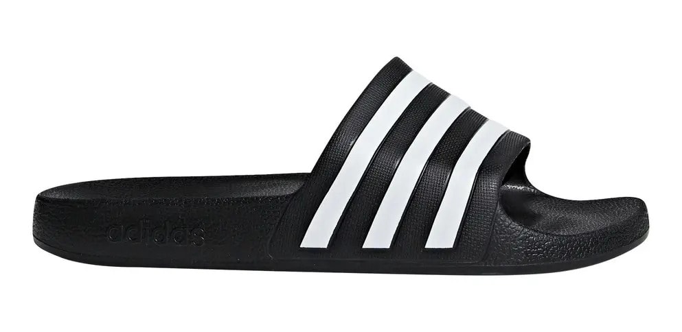 Sandalia adidas Adilette Aqua Hombre Casual Negro Caballero — imagen 9