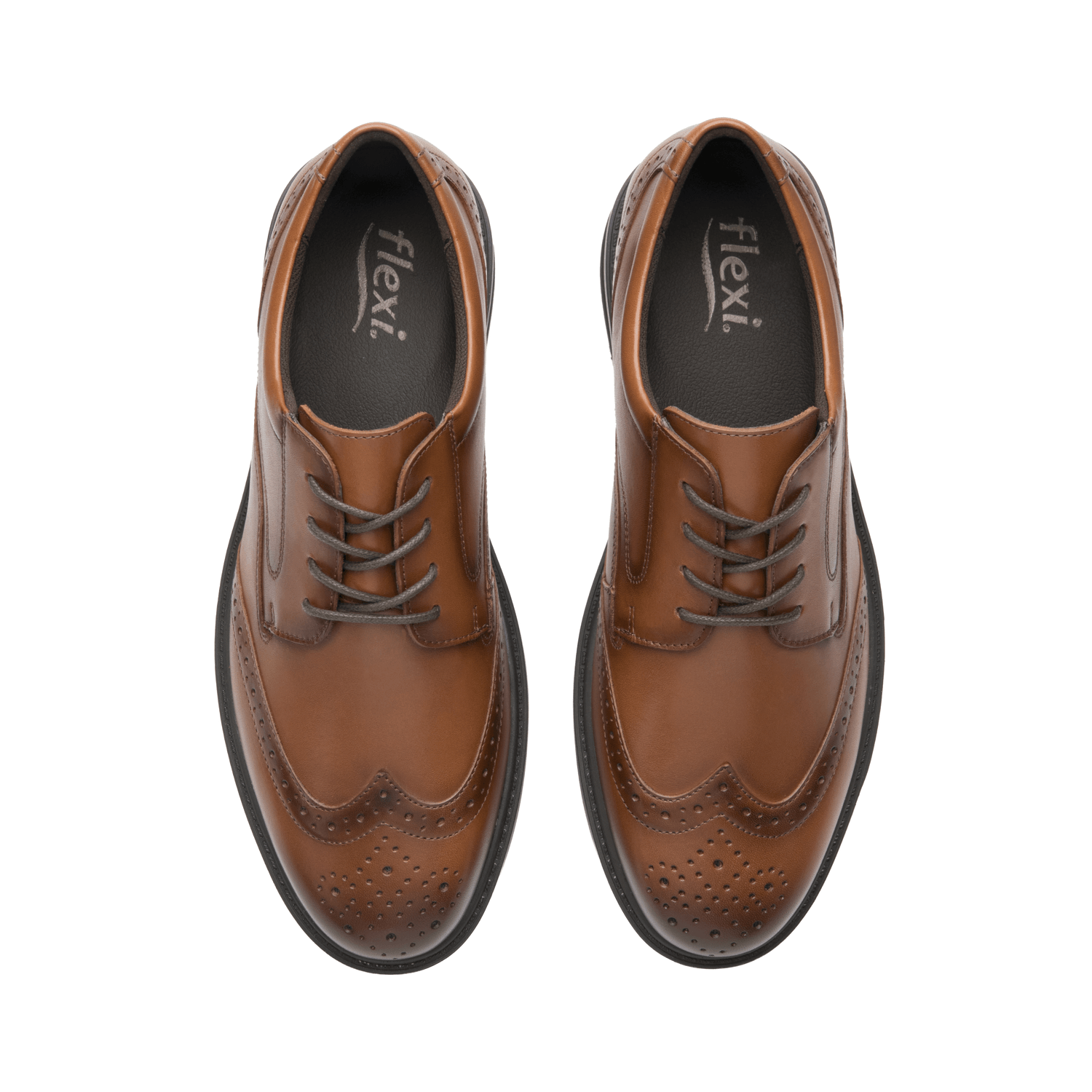 Zapato Flexi Hombre Café Casual Para Caballero — imagen 9