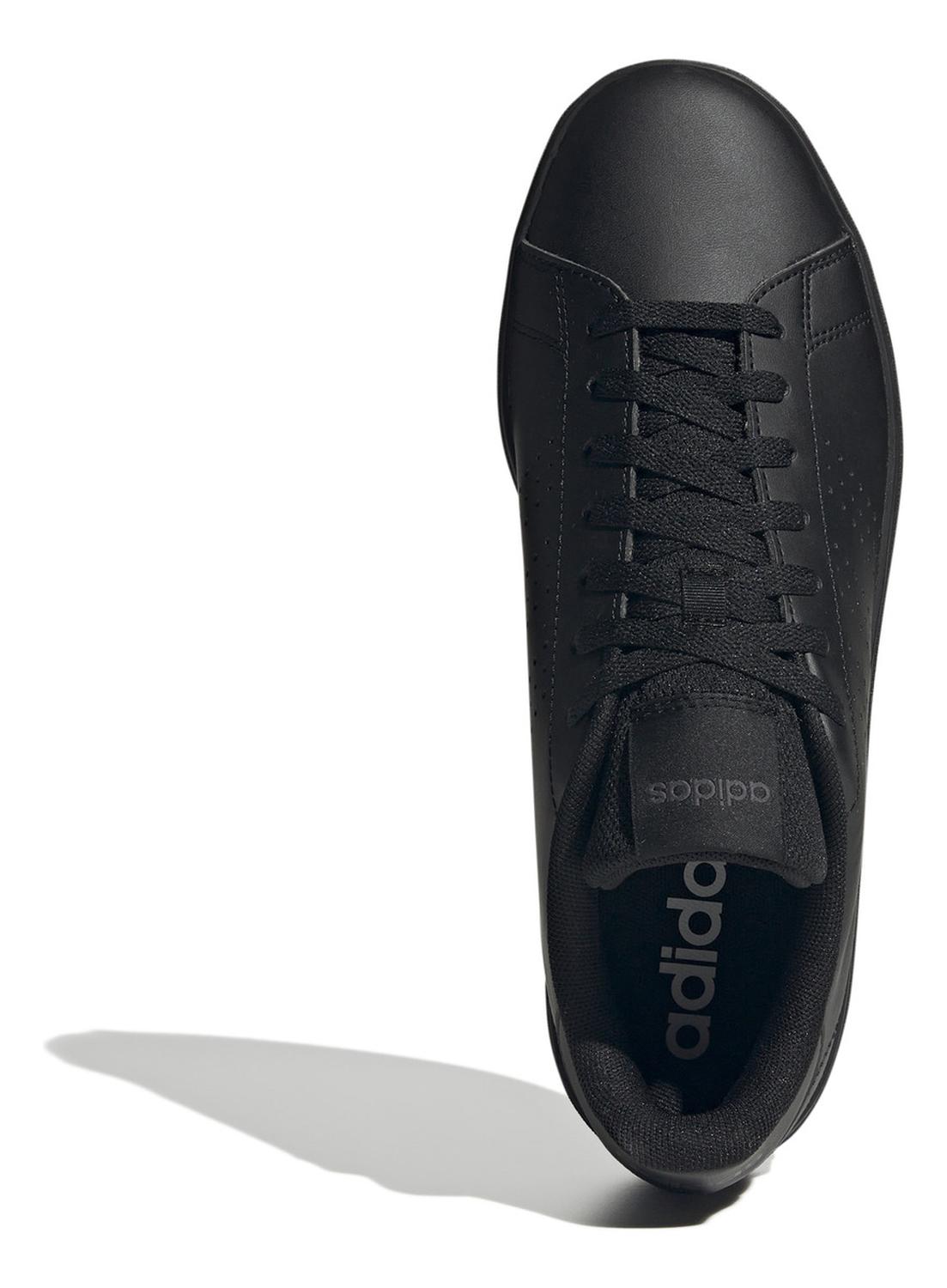 Tenis Hombre Adidas Advantage Base 2.0 Negro Casual Caballero — imagen 8