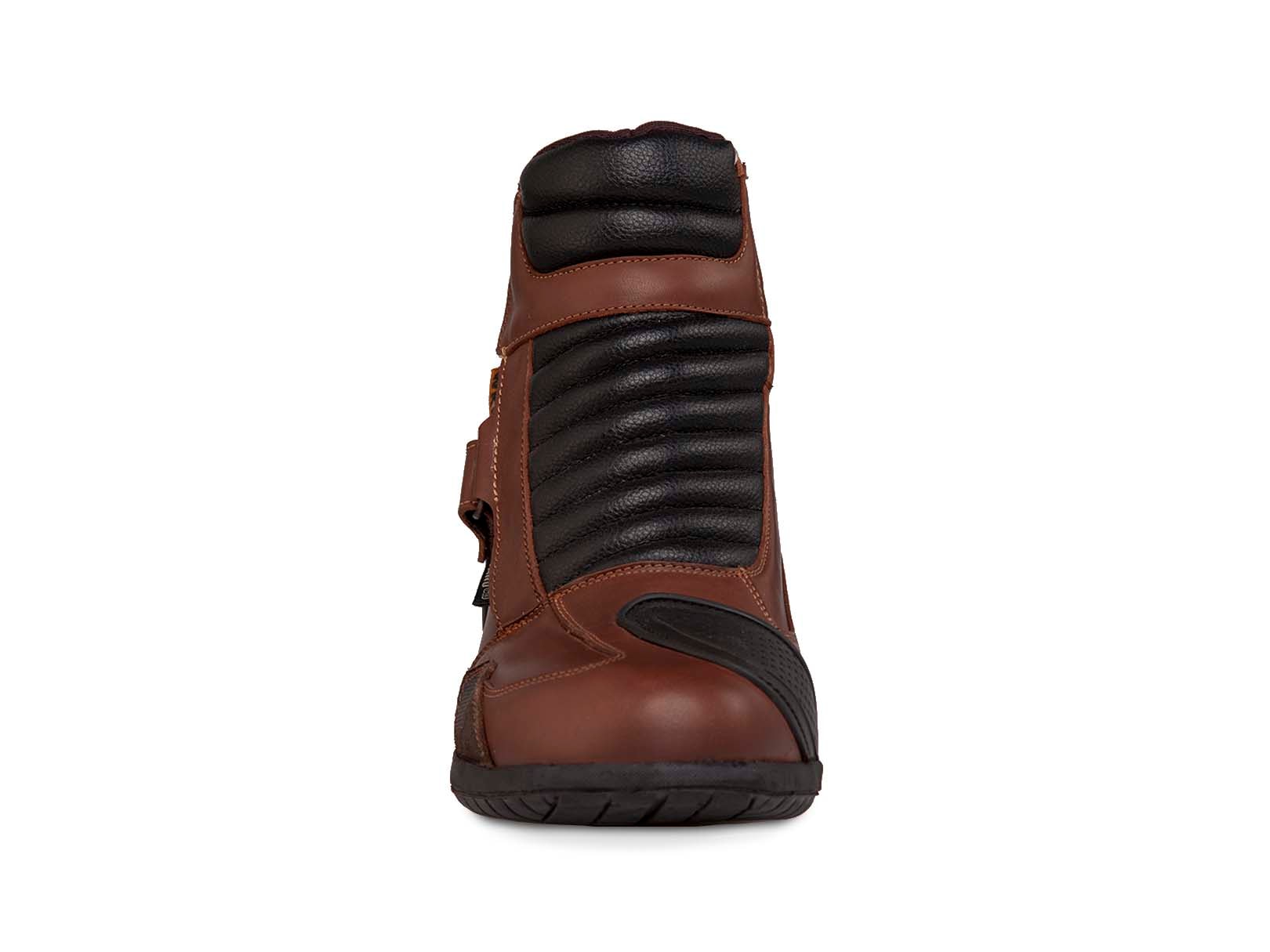 Bota hombre Biker Moto botín caballero Workland 80013 Café — imagen 8