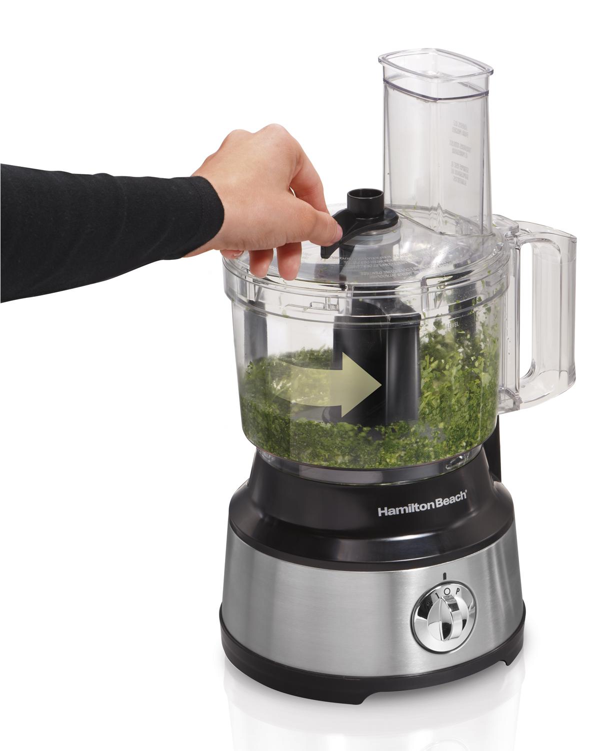 PROCESADOR ALIMENTOS HAMILTON BEACH 70730 10 TAZAS 450 WATTS — imagen 2