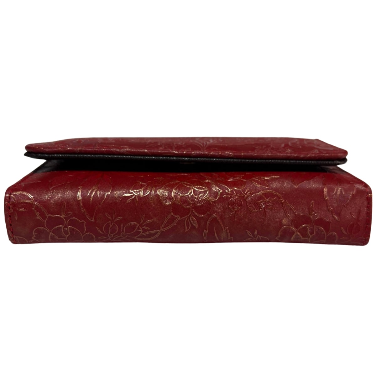 Cartera De Dama Piel Legitima Genuina Ternera Grabada Pequeña Mini — imagen 8