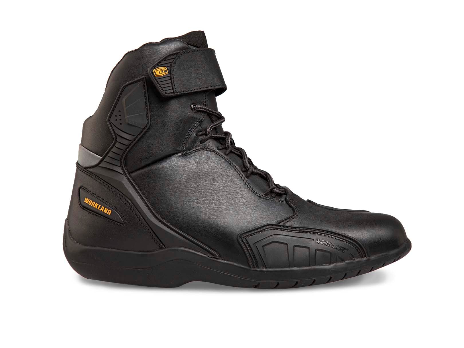 Botas Hombre Biker Moto Workland Touring Sport 80003 Negro — imagen 7