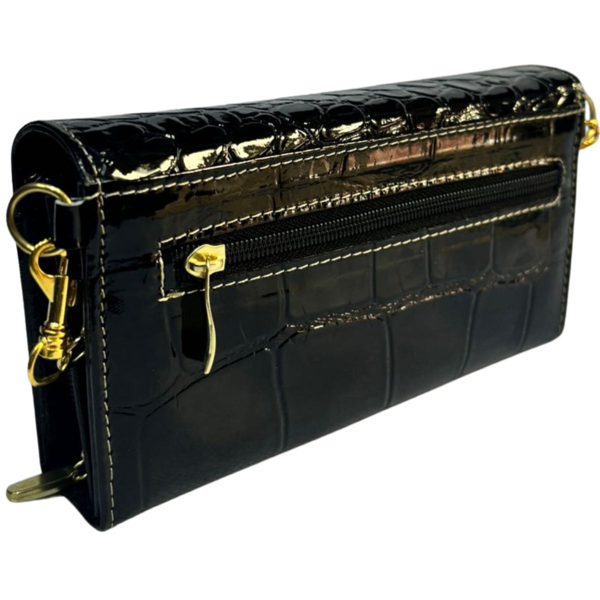 Cartera De Piel Para Mujer De Diseño De Moda Práctica Perla — imagen 5
