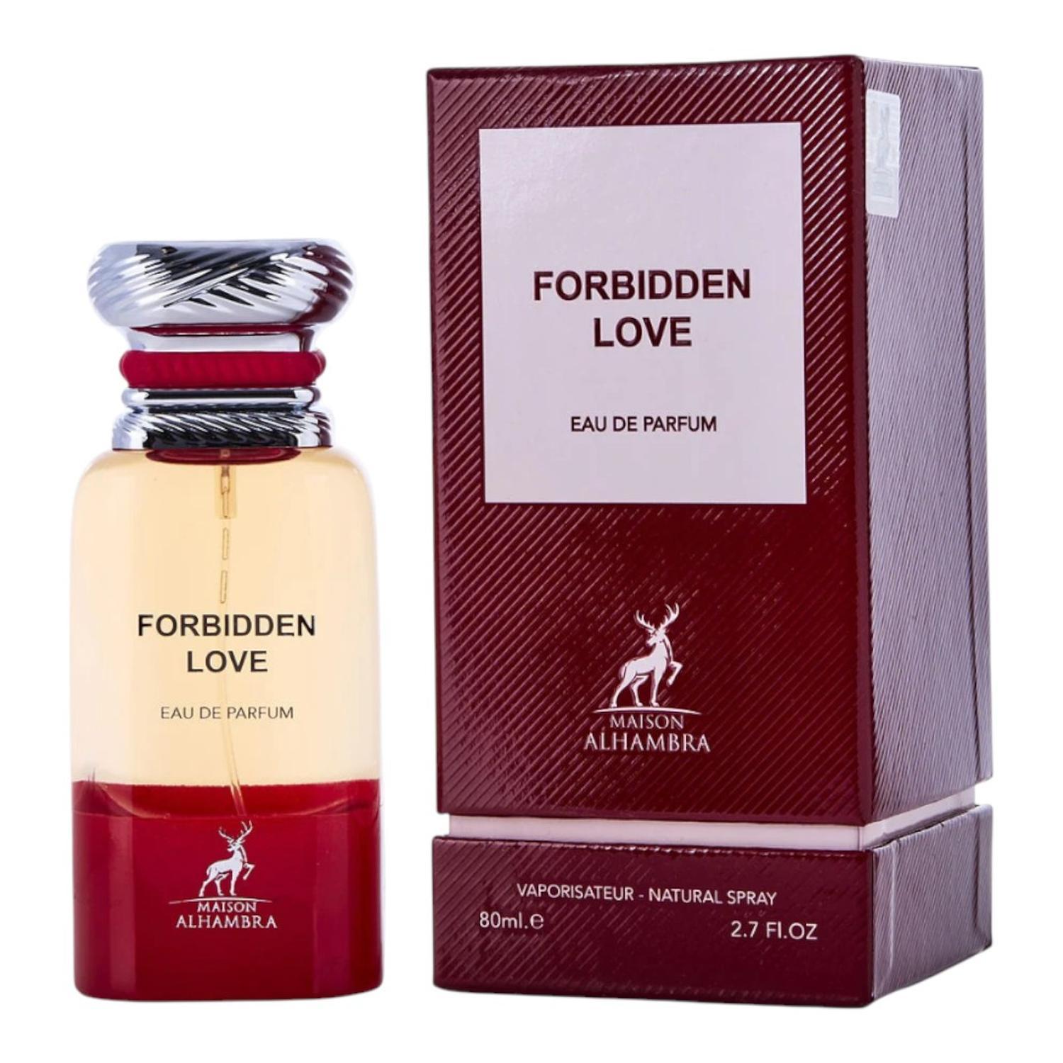 MAISON ALHAMBRA FORBIDDEN LOVE EDP 80 ML — imagen 3
