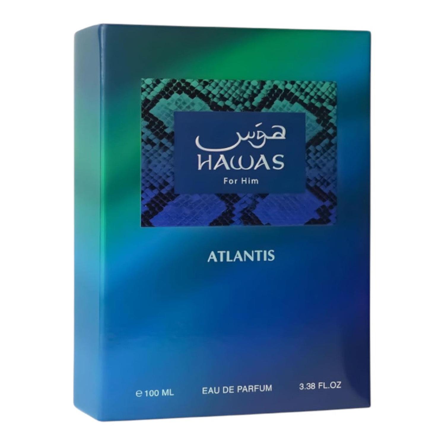 RASASI HAWAS ATLANTIS FOR HIM EDP 100 ML — imagen 2