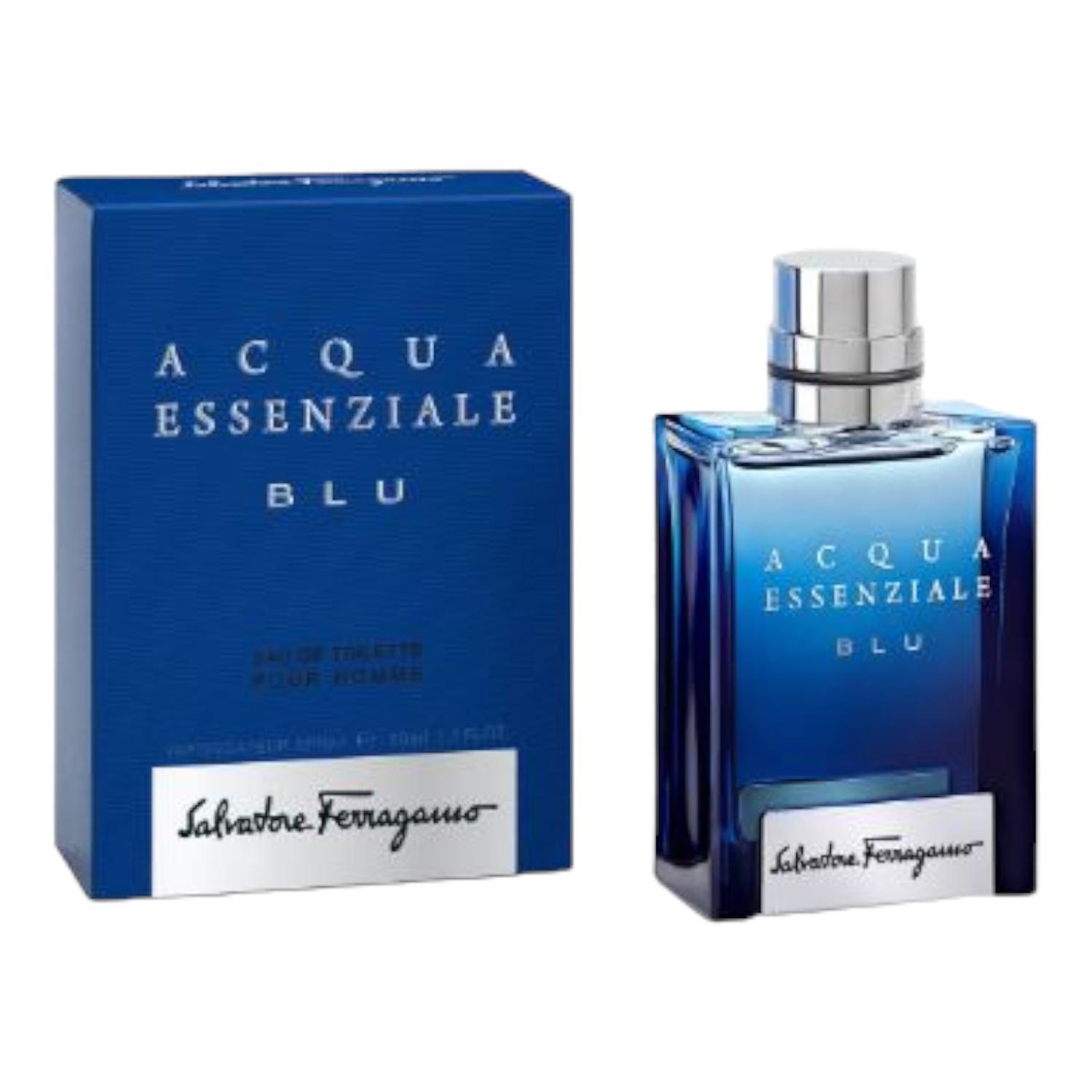 SALVATORE FERRAGAMO ACQUA ESSENZIALE BLU EDT 100 ML — imagen 3