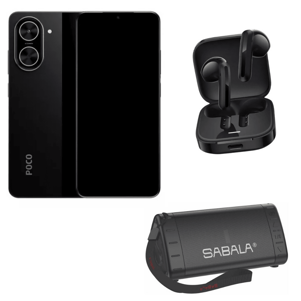 Xiaomi Poco C71 128gb Rom/4gb Ram + Buds 6 Active + Bocina Sabala DR 901 — imagen 2