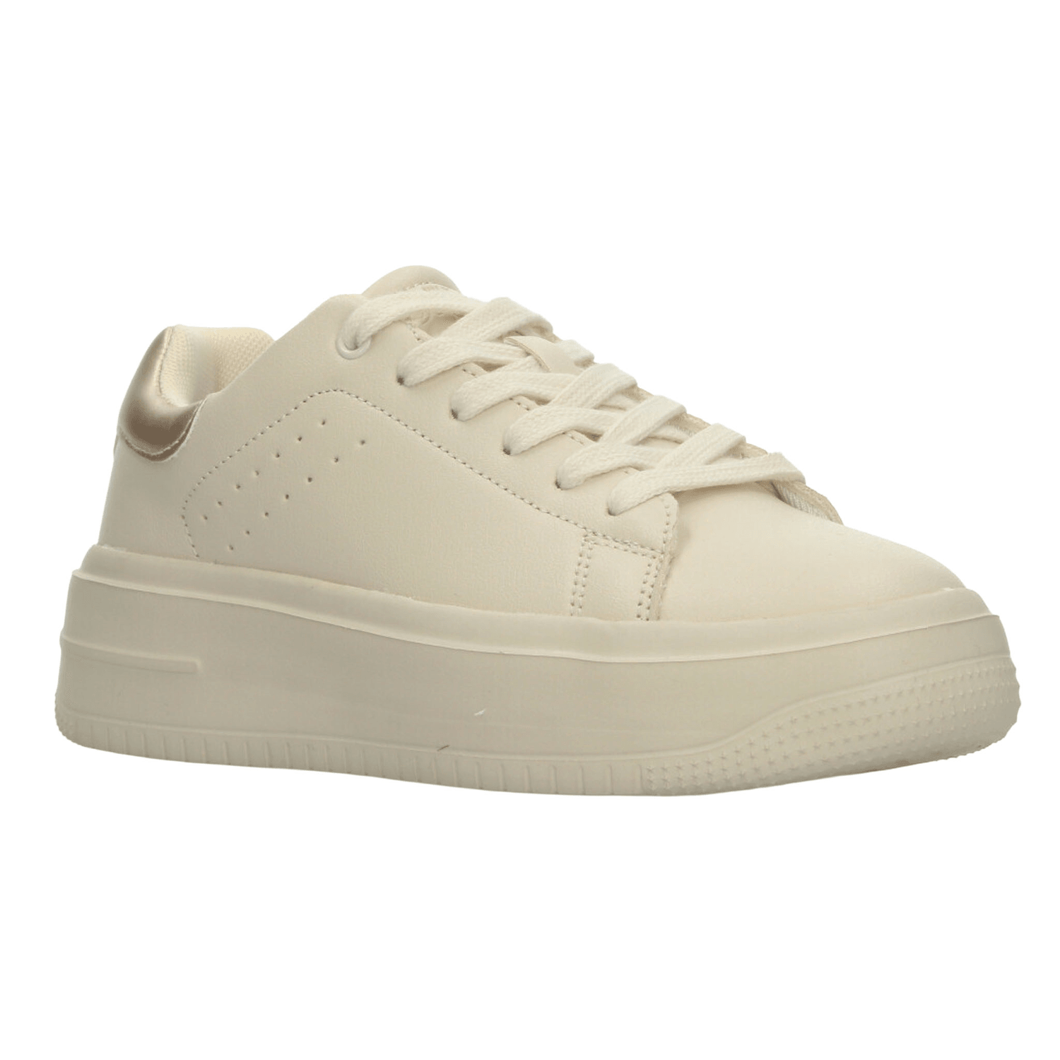 Tenis Ozono Dama Casual Plataforma Latte Mujer — imagen 2