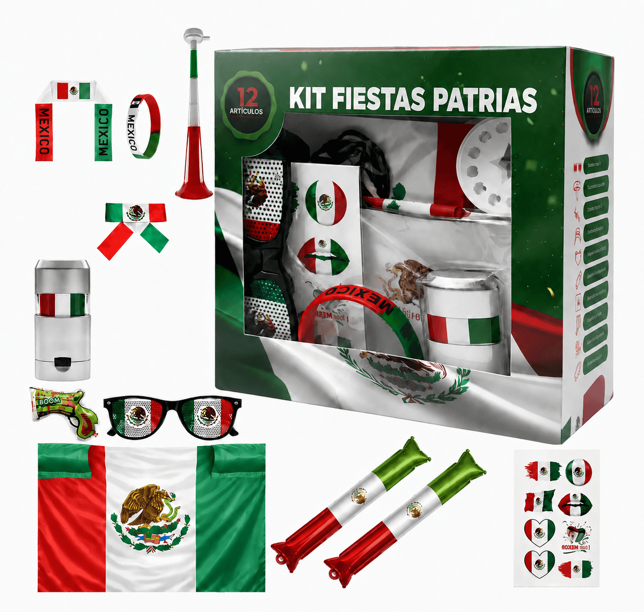 Paquete para celebrar Fiestas Patrias - Viva México! — imagen 1