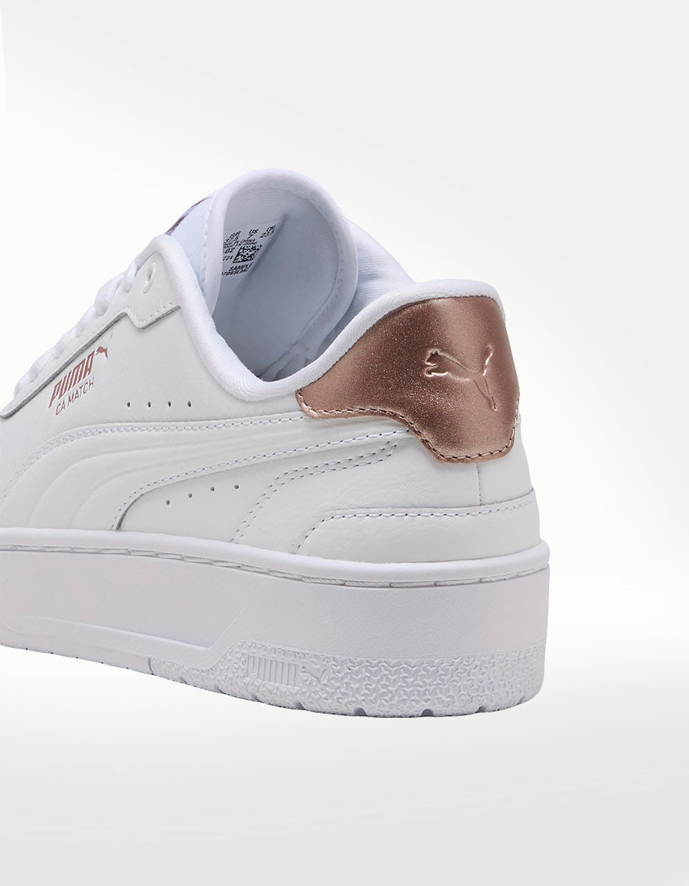 Tenis Puma CA Match Metallic Blanco - Mujer — imagen 4