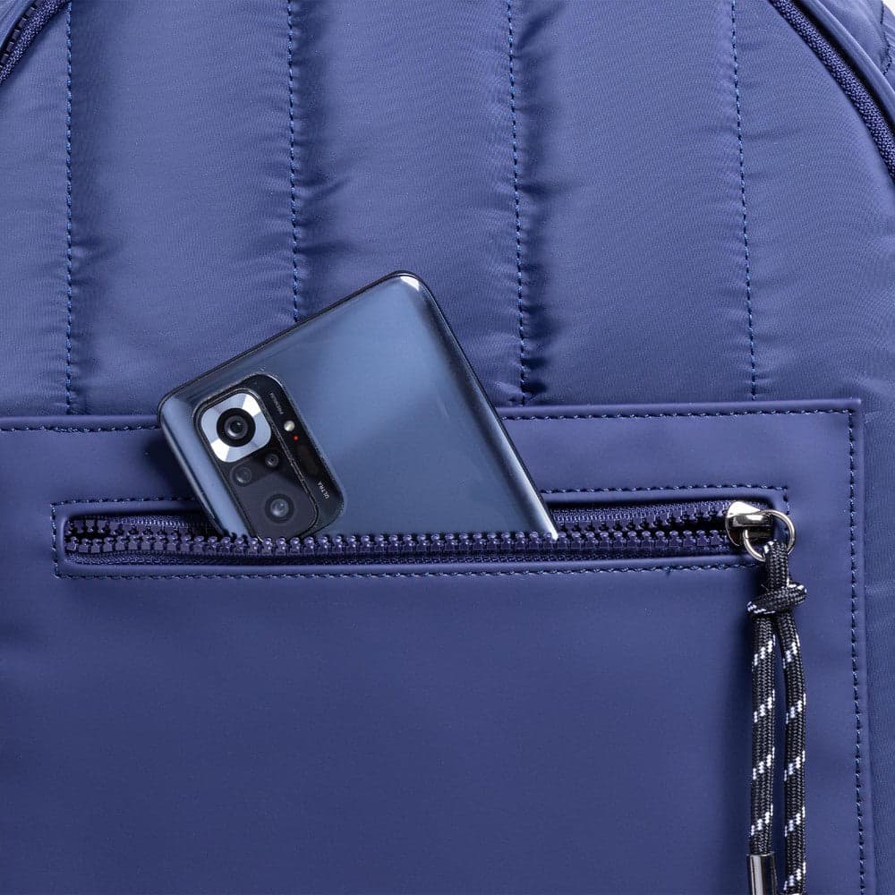 Mochila para Laptop Fuji: 15.6", Banda para Equipaje, Azul — imagen 8