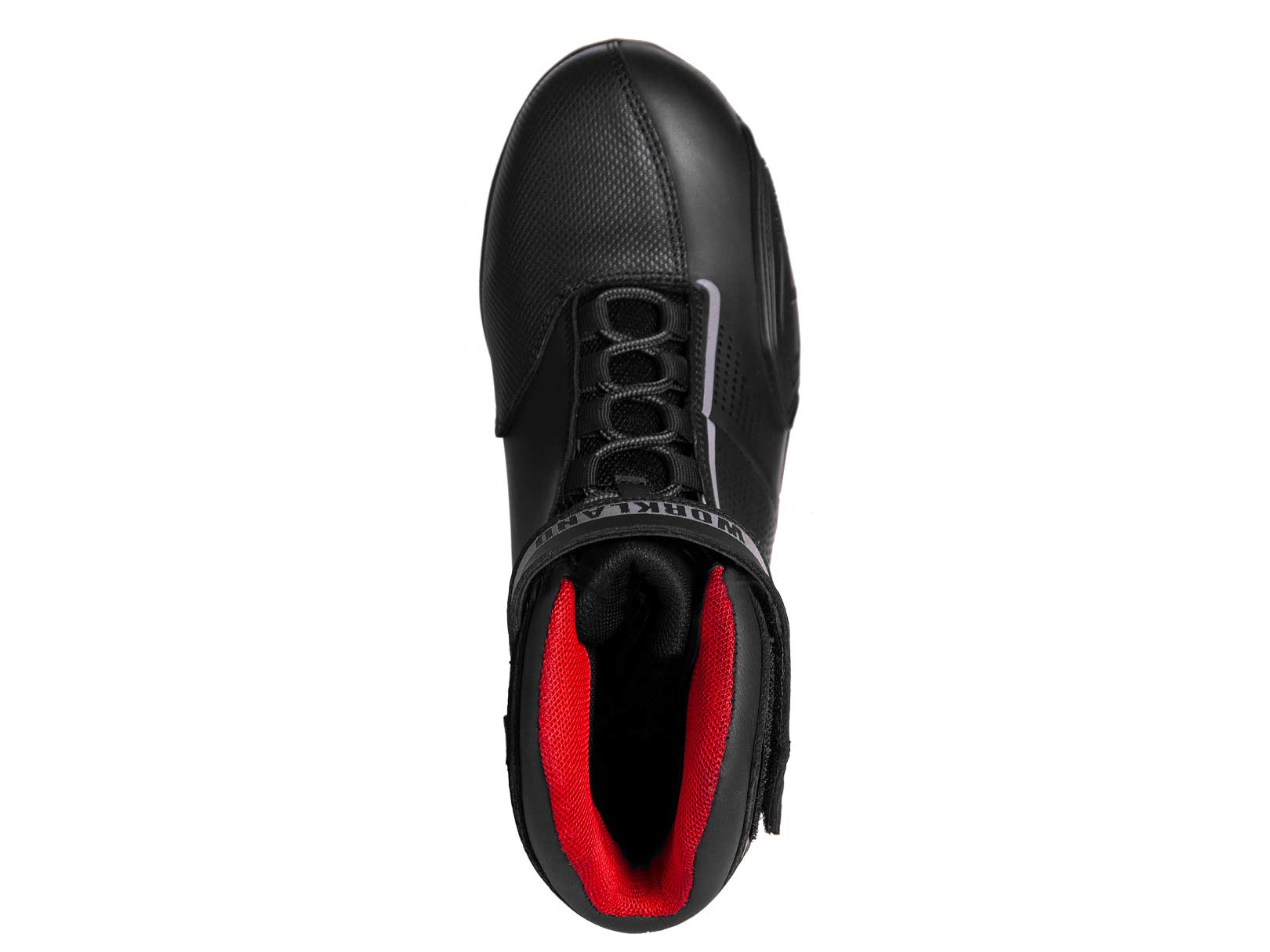 Bota Motociclista Hombre Moto Biker Wkl 80016 Negro Rojo — imagen 16