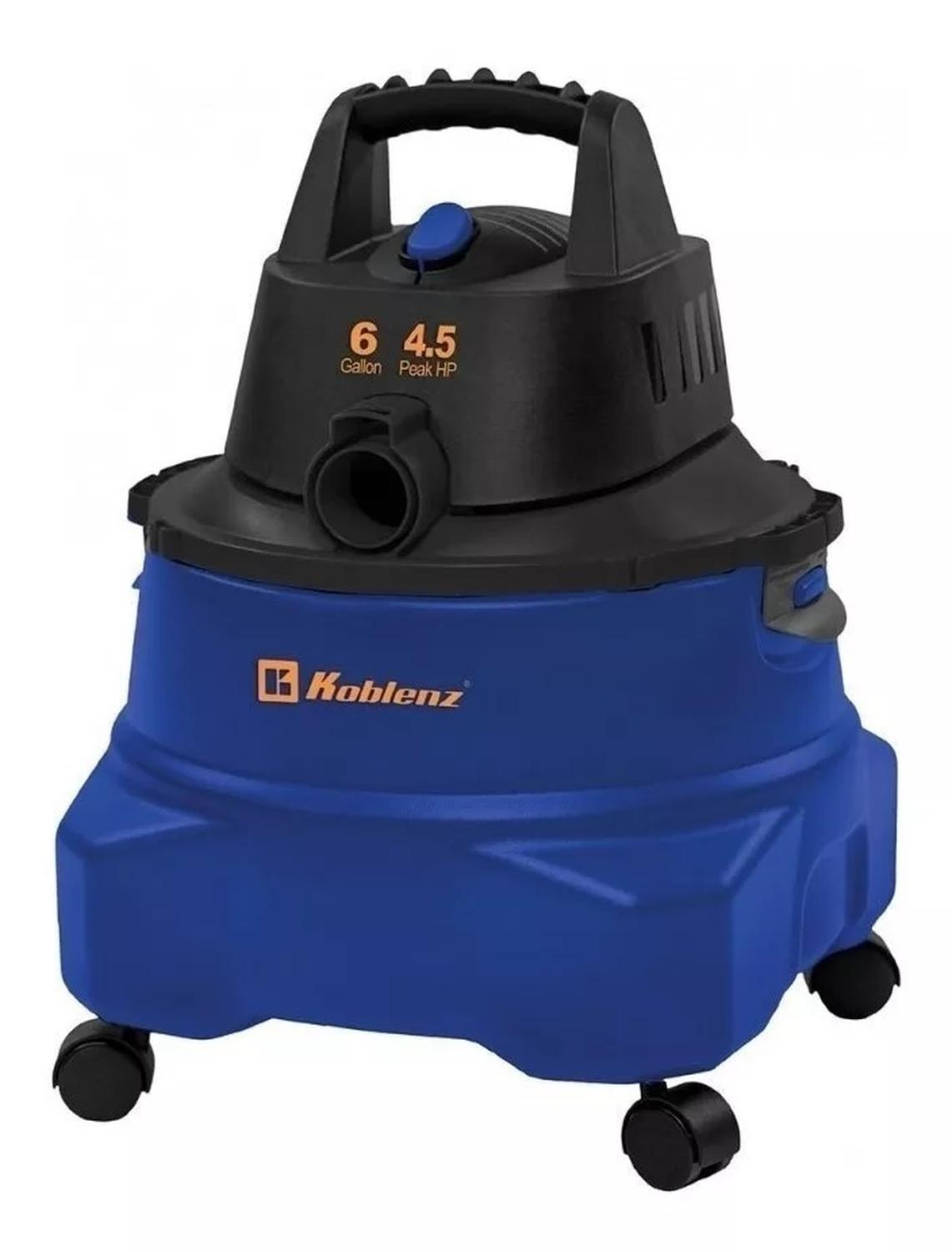 ASPIRADORA KOBLENZ WD-6 SECO Y MOJADO CAP 6 GAL 4.5HP — imagen 2