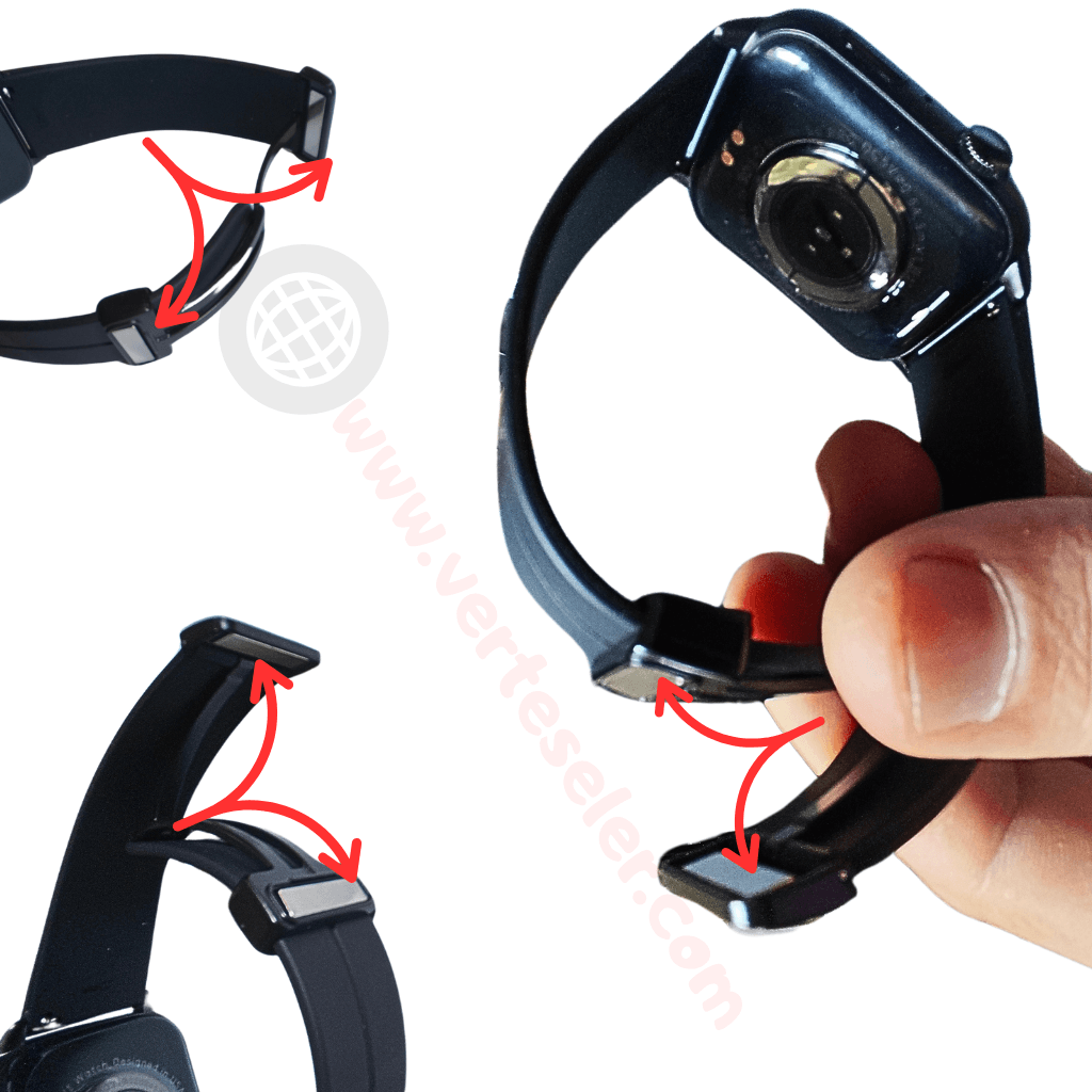 Reloj inteligente G-tide S6 pro smartwatch, pantalla curva amoled, con 3 correas y una pulsera regalo, llamadas, notificaciones — imagen 5